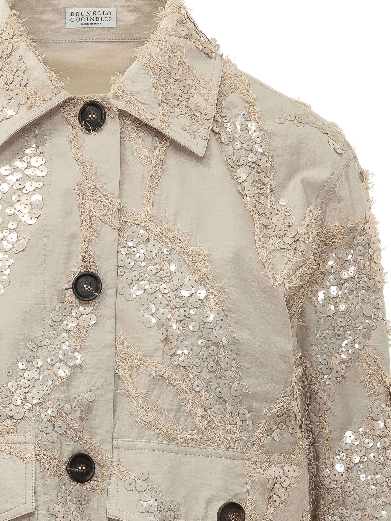 Brunello Cucinelli Chic Jacket with Buttons and Pockets - Image 4