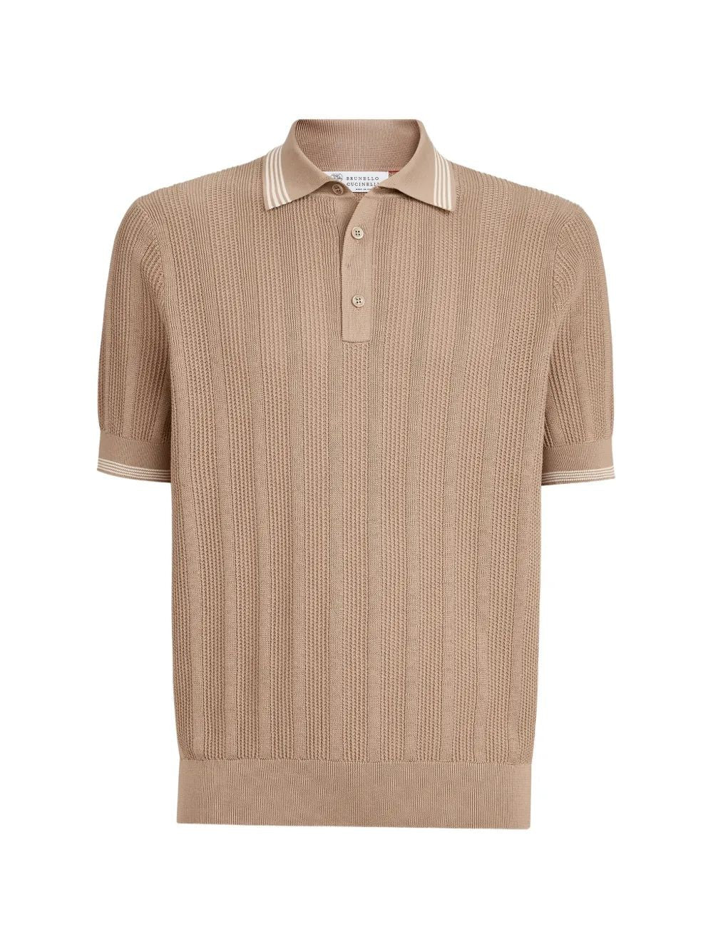 Brunello Cucinelli Classic Polo Sweater for Men
