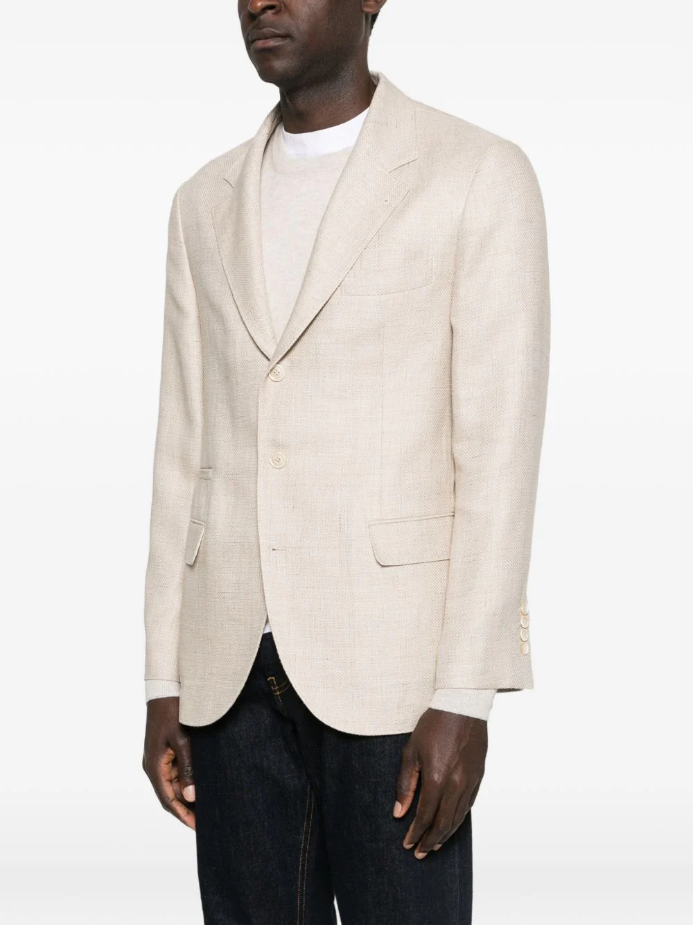Brunello Cucinelli Deconstructed Jacket - Image 4