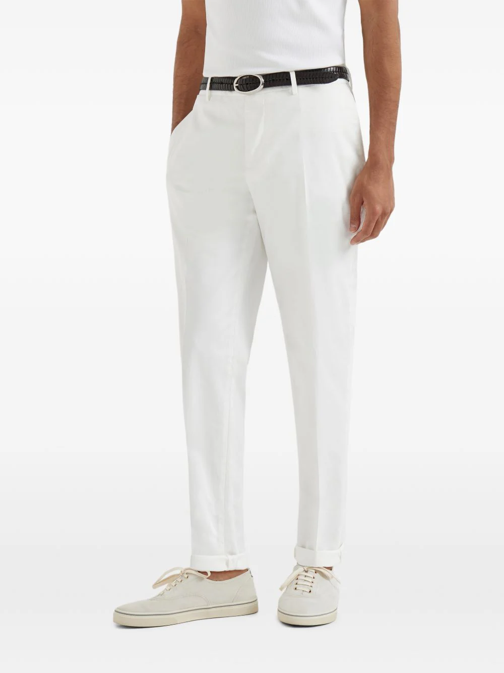 BRUNELLO CUCINELLI Dyed Trousers - Image 5
