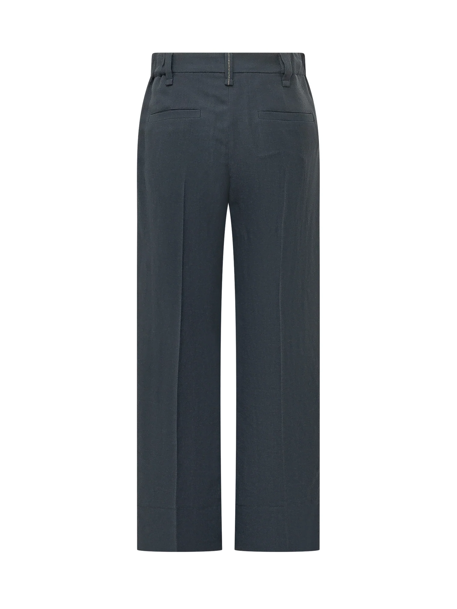 Brunello Cucinelli Effortless Summer Trousers in Mini Fit - Image 2