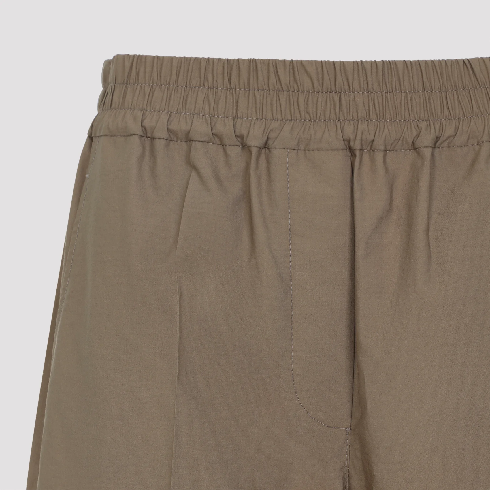 Brunello Cucinelli Elasticated-waistband Trousers - Image 5