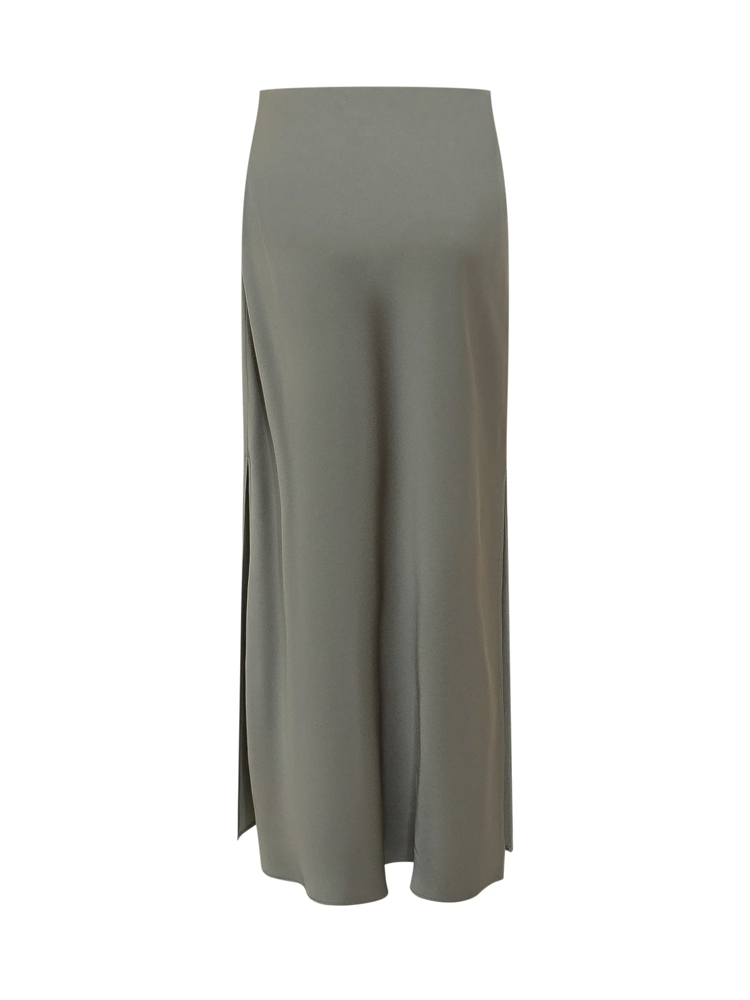 Brunello Cucinelli Elegant Long Skirt with Front Detailing - Image 2