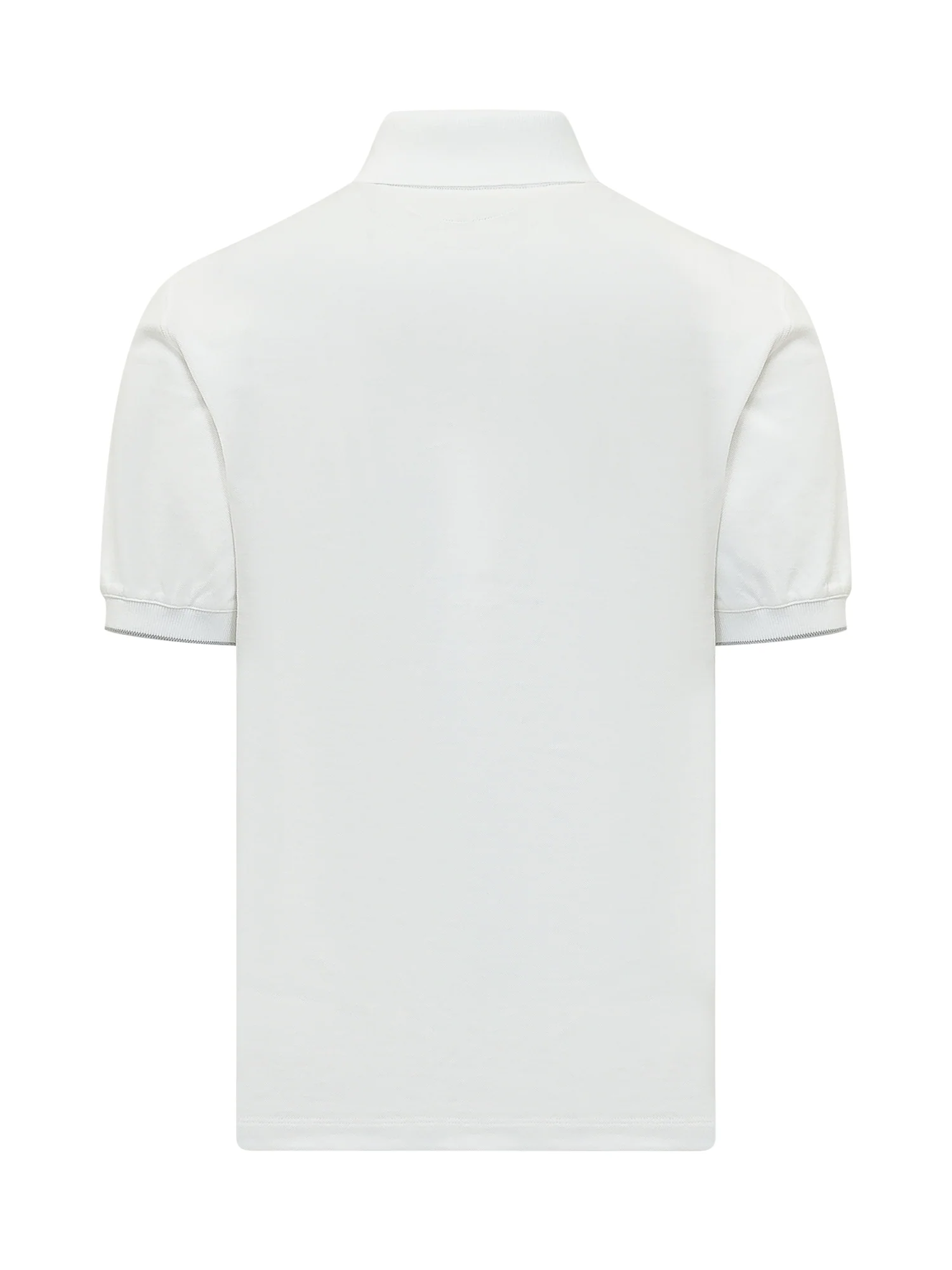 Brunello Cucinelli Embroidered Logo Polo Shirt - Image 2