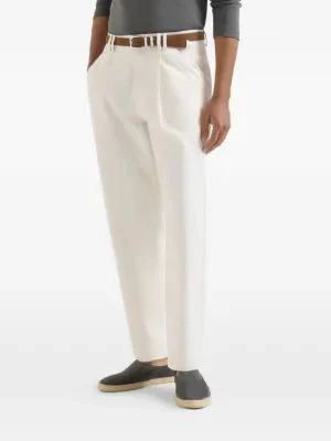 Brunello Cucinelli Linen Blend Mini Pants for Men - Image 5