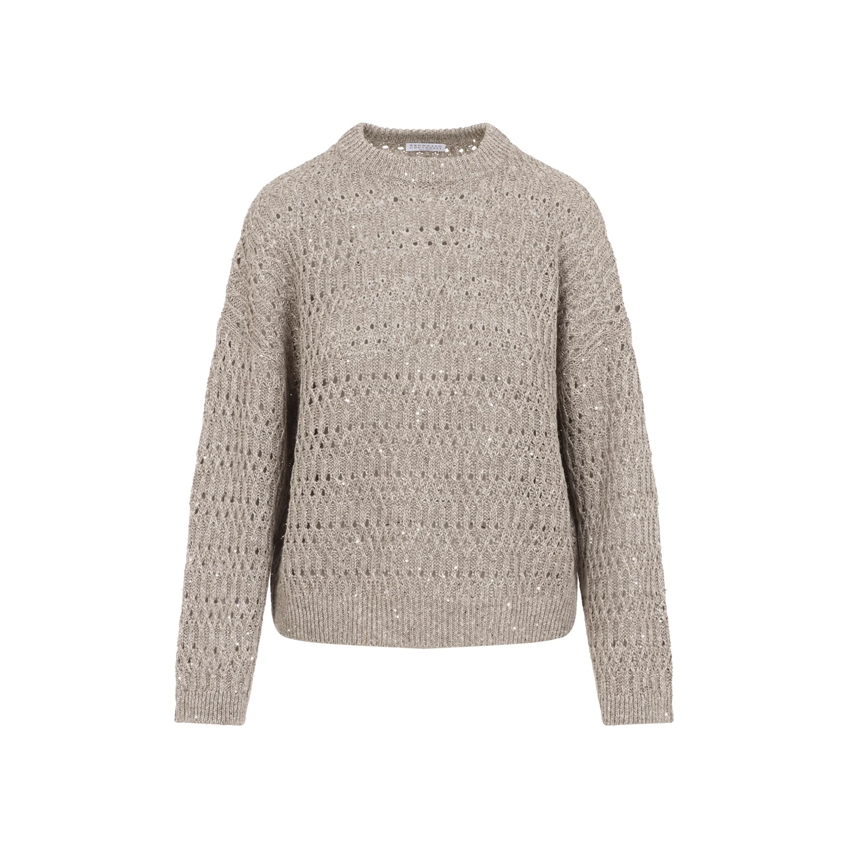 Brunello Cucinelli Linen Sweater for Women - Spring Summer 26 - Image 4
