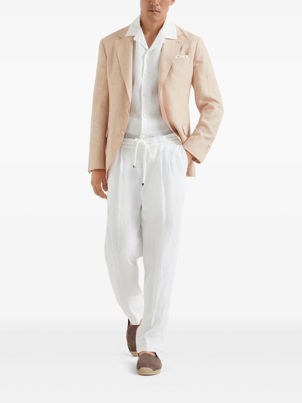 Brunello Cucinelli Men's Elegant Casual Shirt - Image 2
