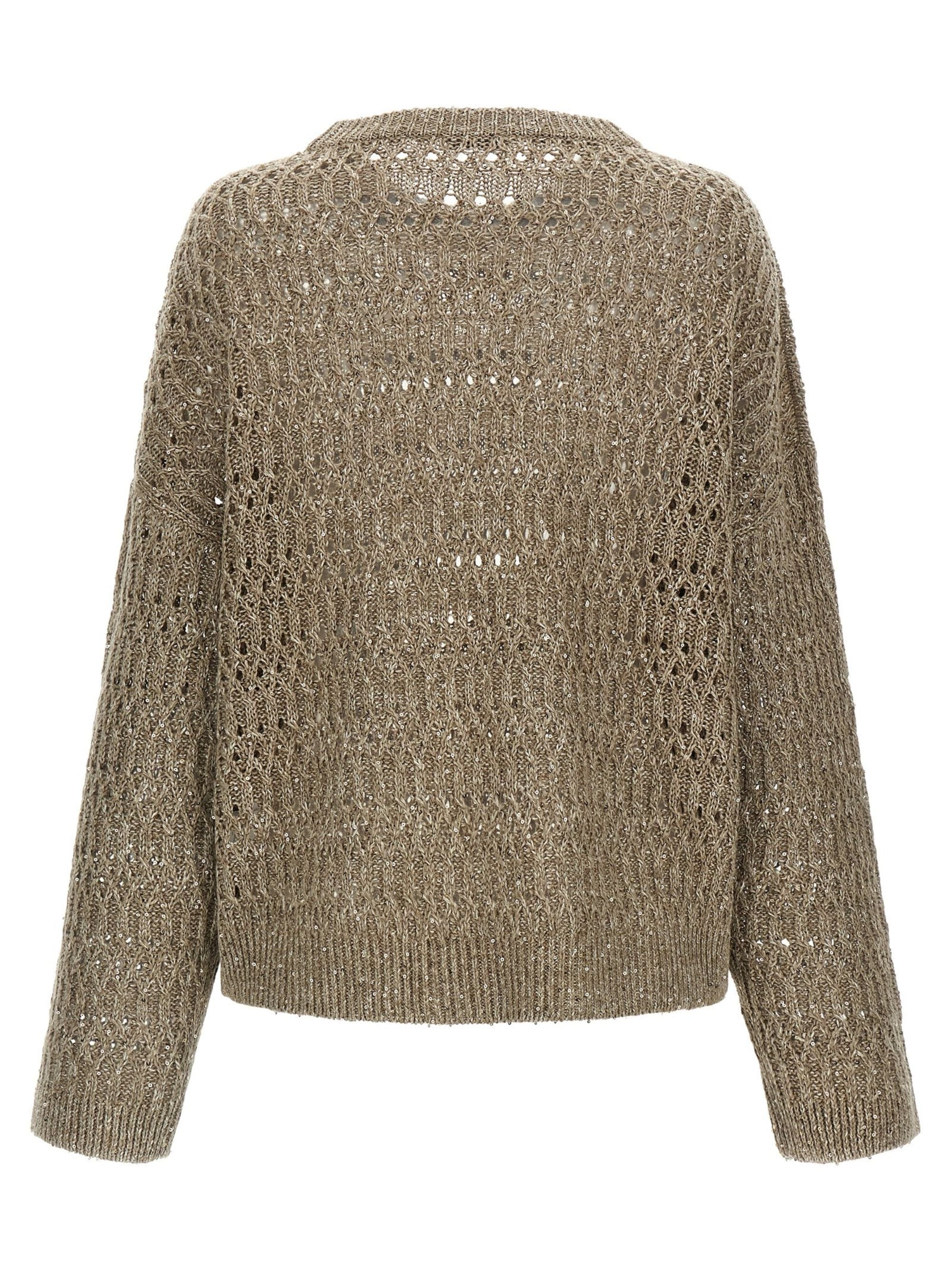 Brunello Cucinelli Micro Sequin Sweater - Image 2