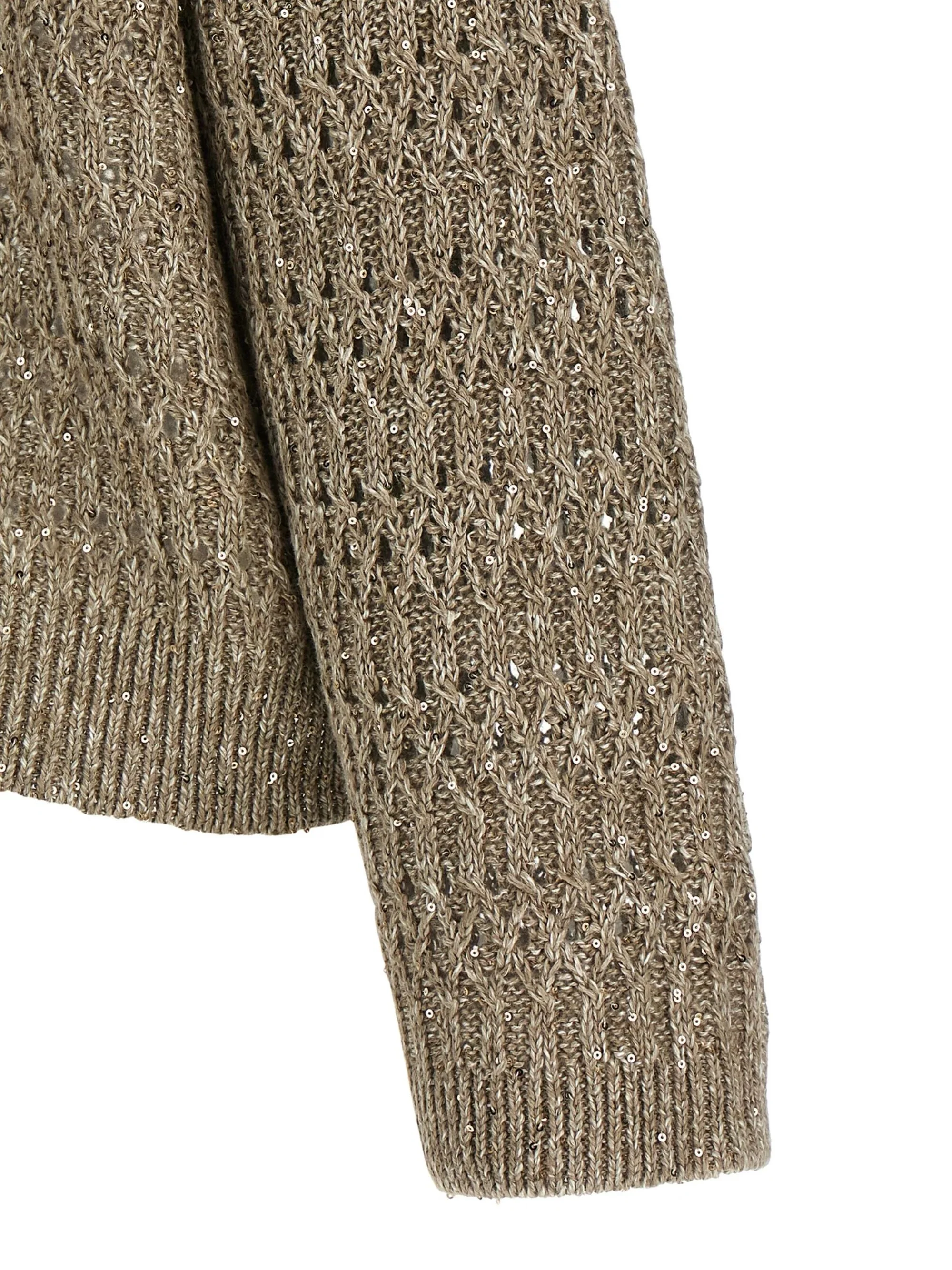 Brunello Cucinelli Micro Sequin Sweater - Image 4