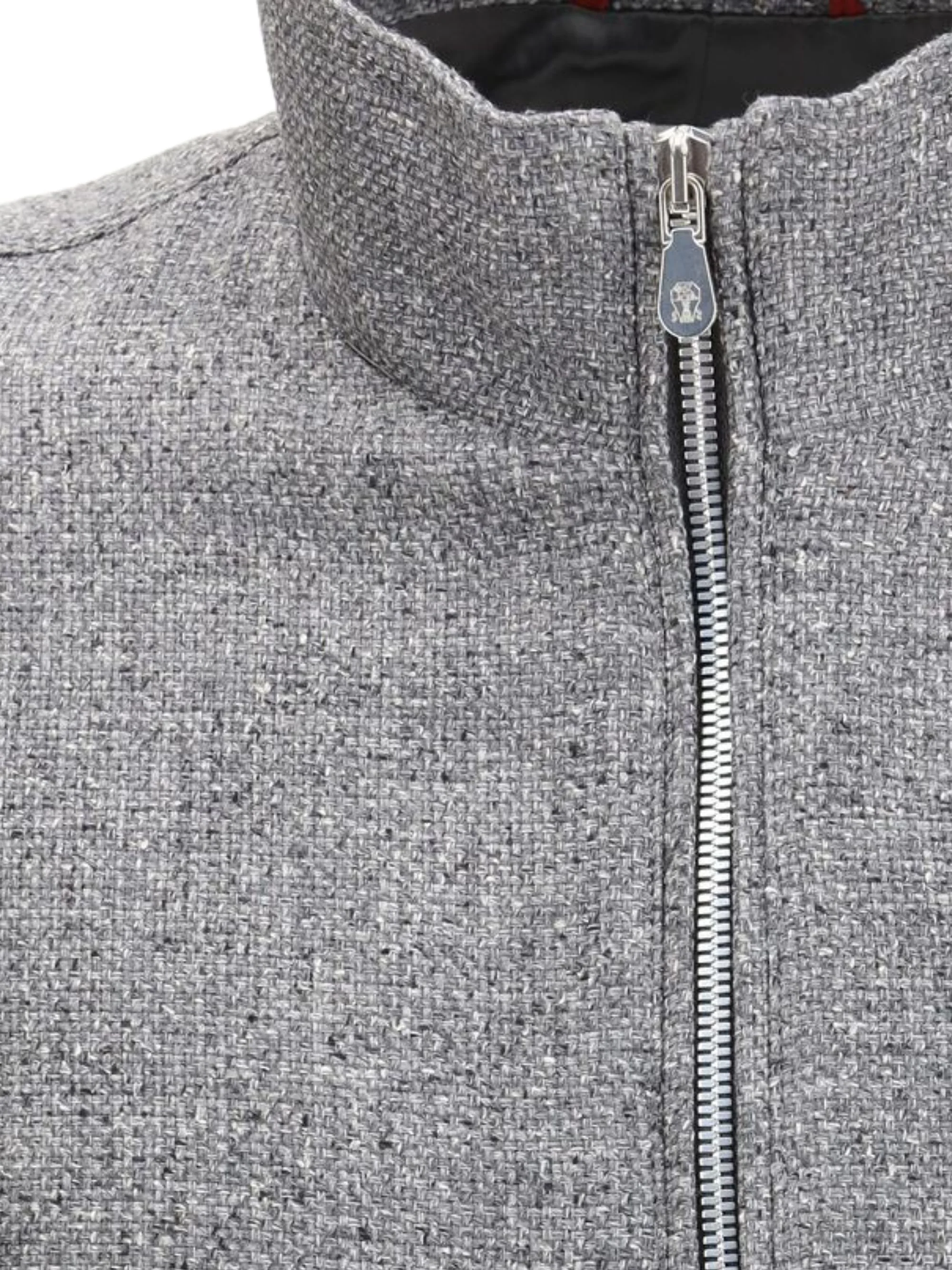 Brunello Cucinelli Outerwear Jacket with Stand Collar for Man - Image 3