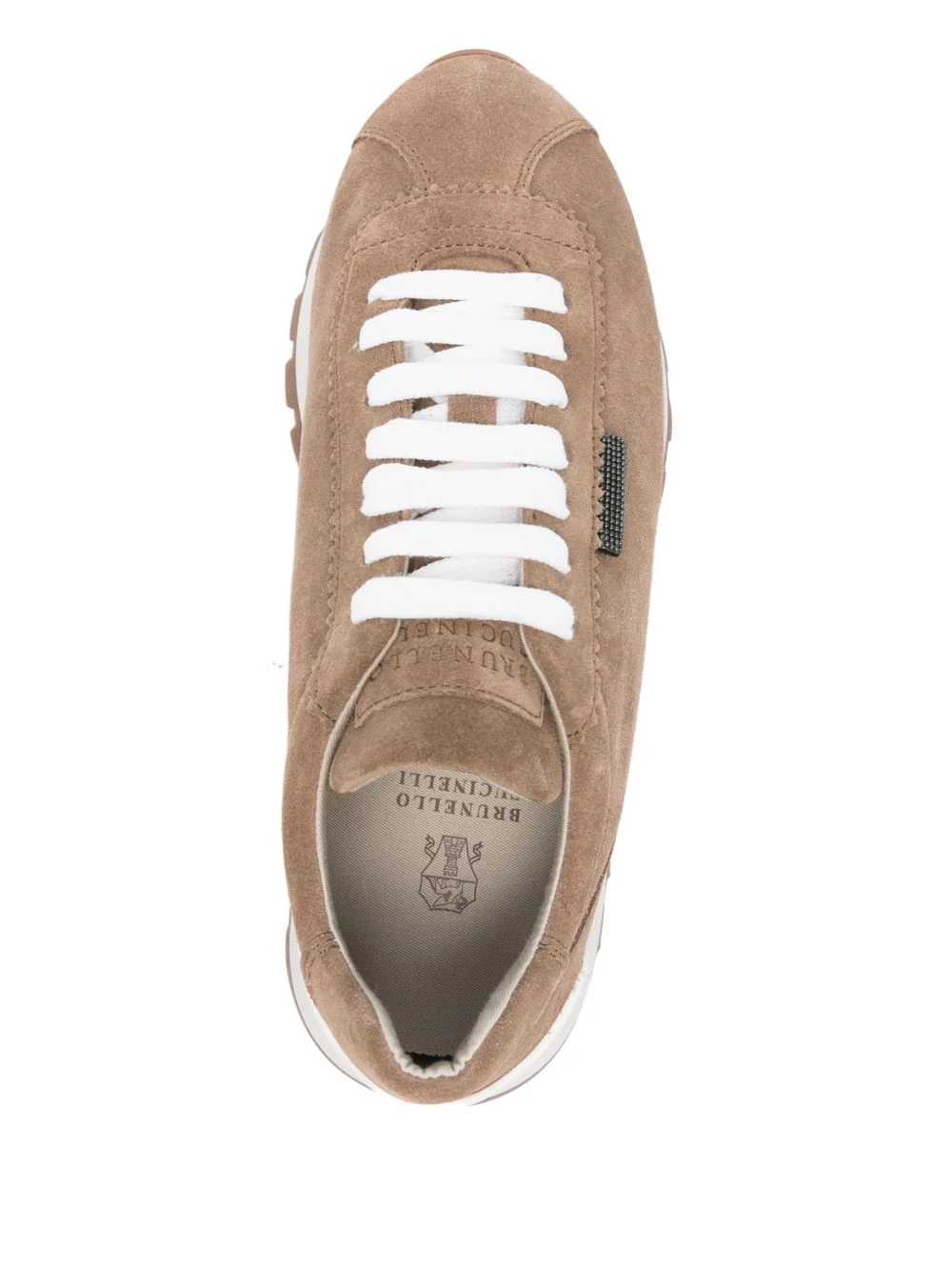 BRUNELLO CUCINELLI Round-Toe Lace-Up Trainers - Image 2