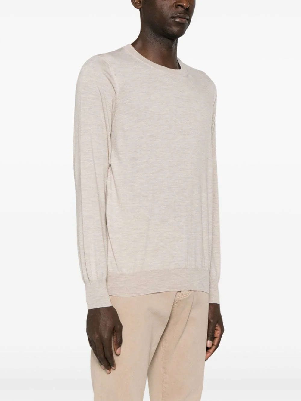 Brunello Cucinelli Sweater in Cashmere Blend Crew NeckOda - Image 2