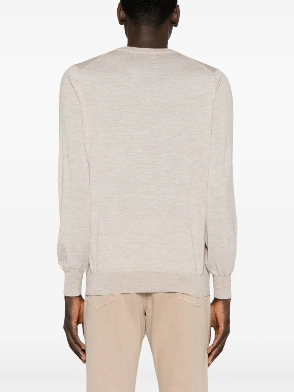 Brunello Cucinelli Sweater in Cashmere Blend Crew NeckOda - Image 3
