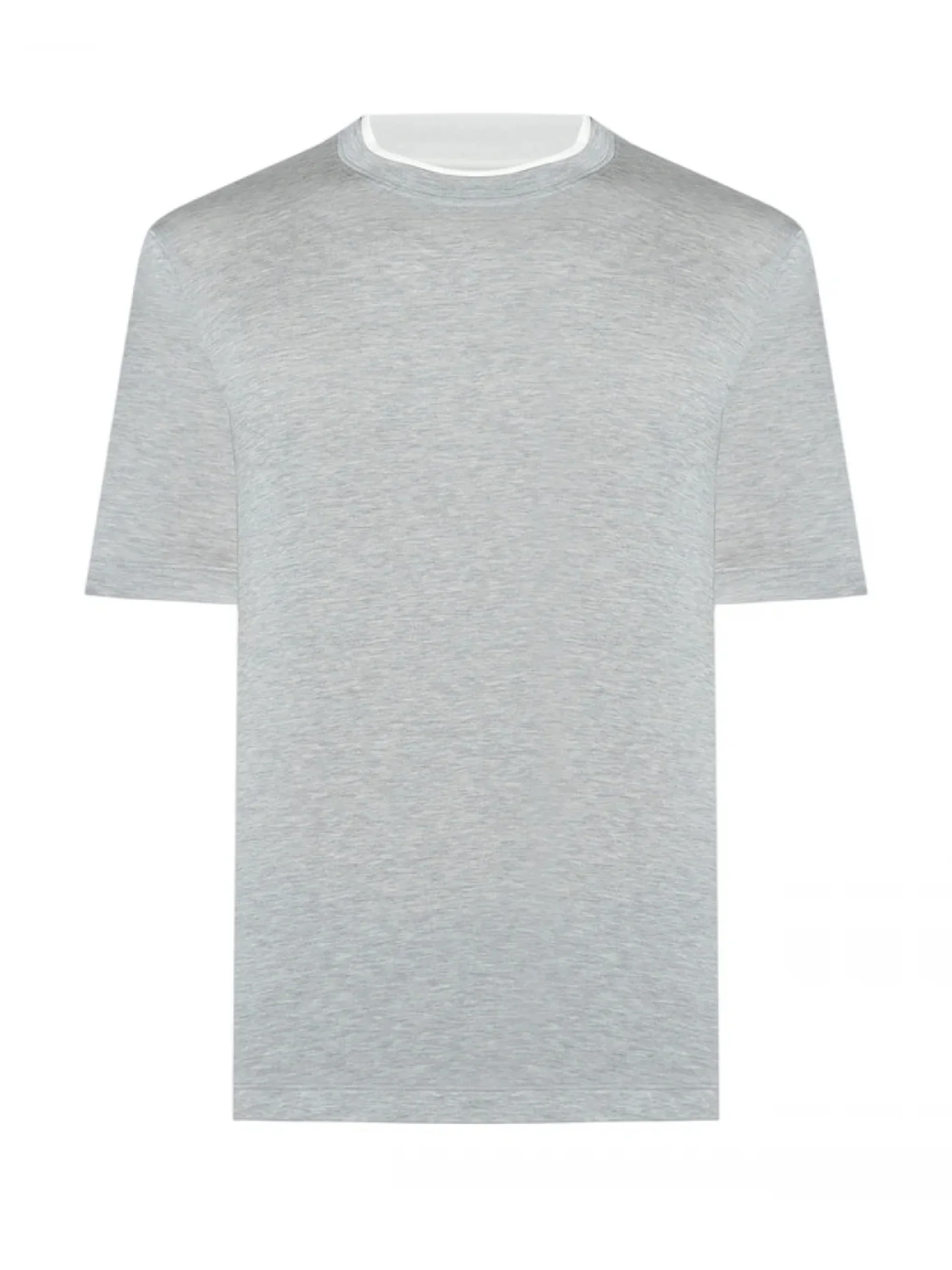 Brunello Cucinelli T-shirt with Faux-layering for Man