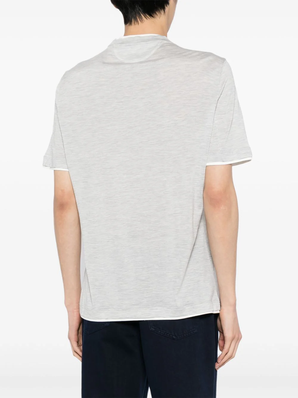 Brunello Cucinelli T-shirt with Faux-layering for Man - Image 5