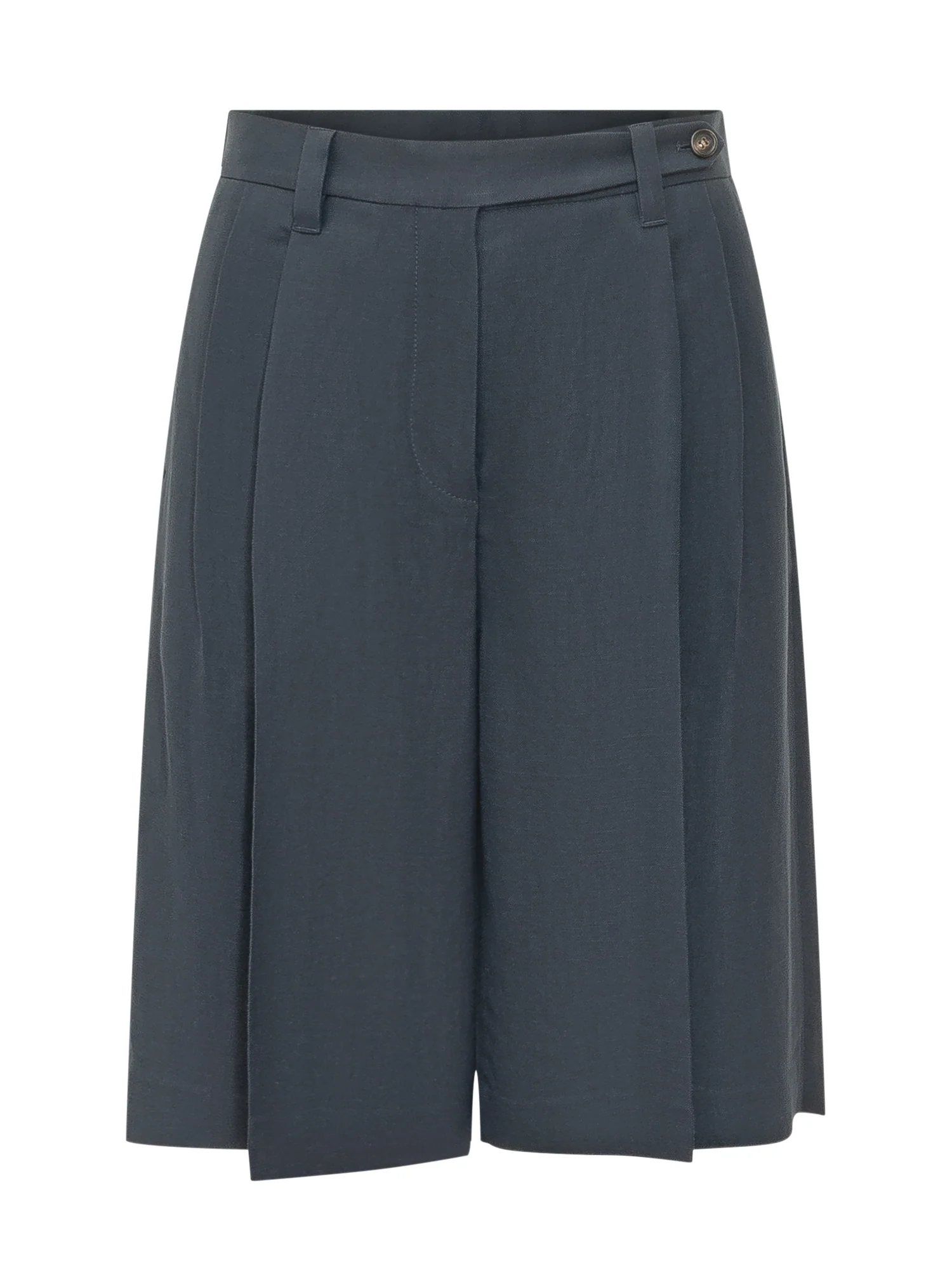 Brunello Cucinelli Tailored Bermuda Shorts with Pinches