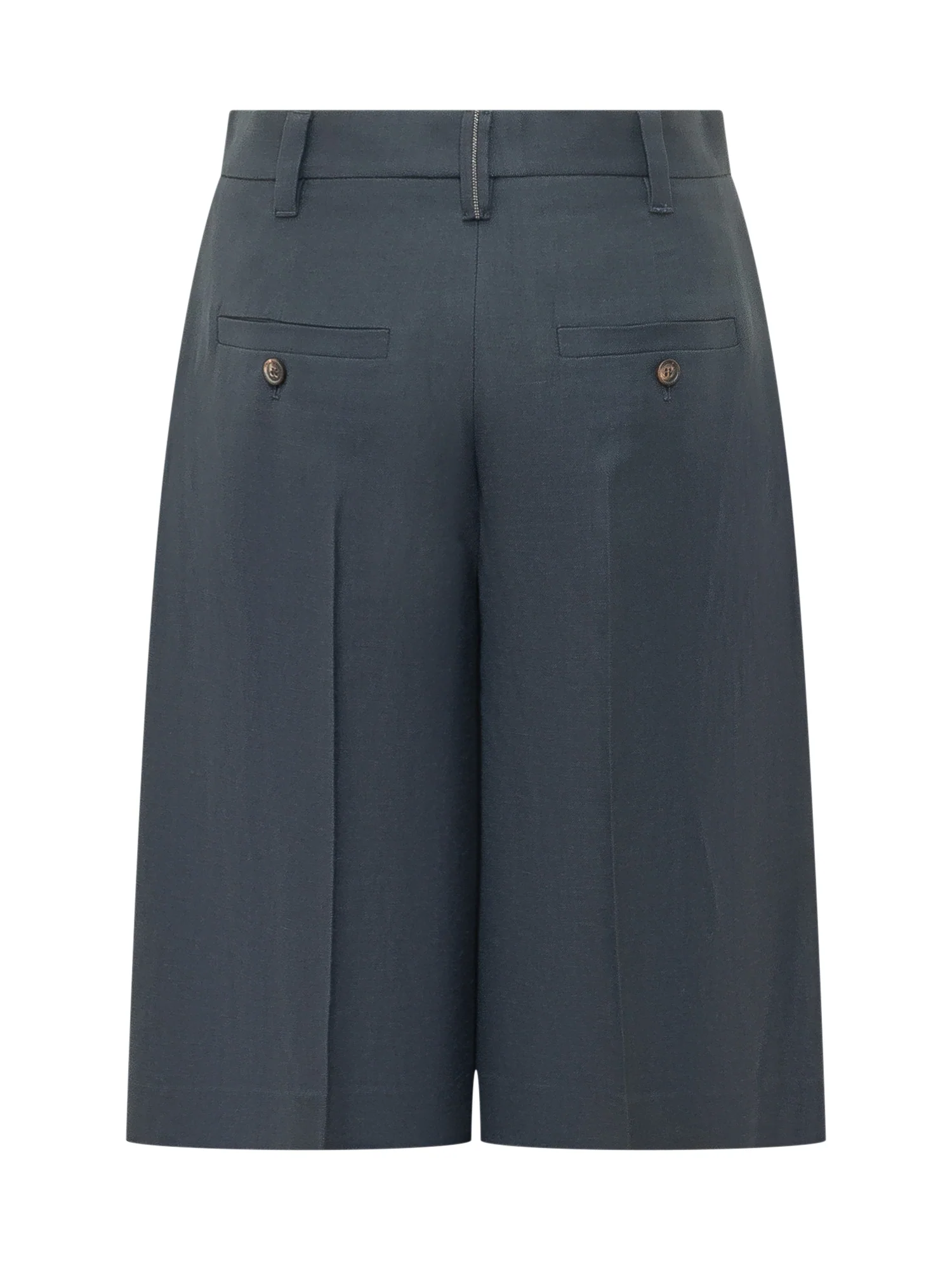 Brunello Cucinelli Tailored Bermuda Shorts with Pinches - Image 2