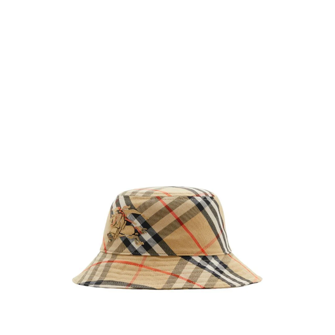Burberry Check Bucket Hat for Women - FW25