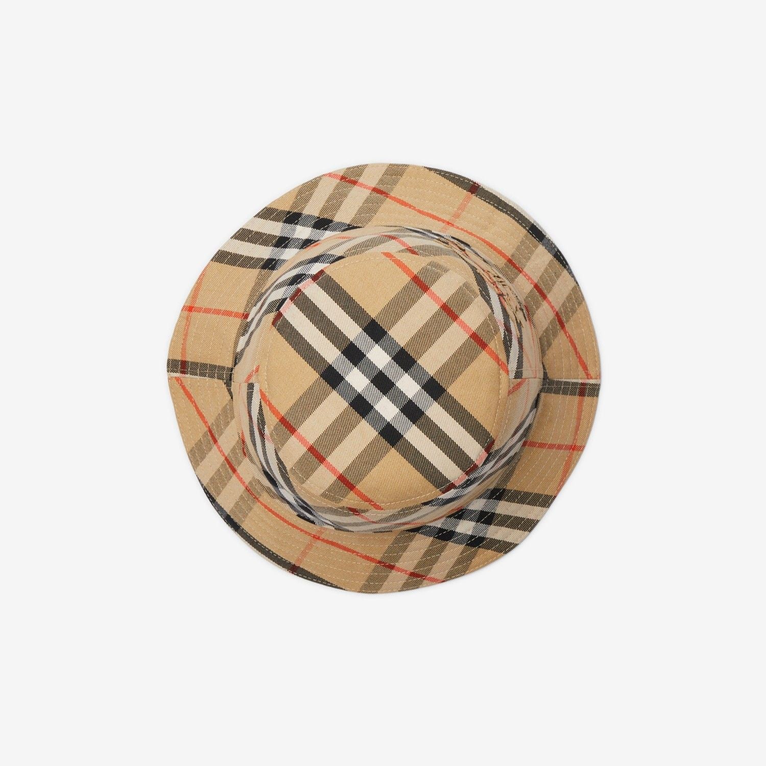 Burberry Check Bucket Hat for Women - FW25 - Image 3