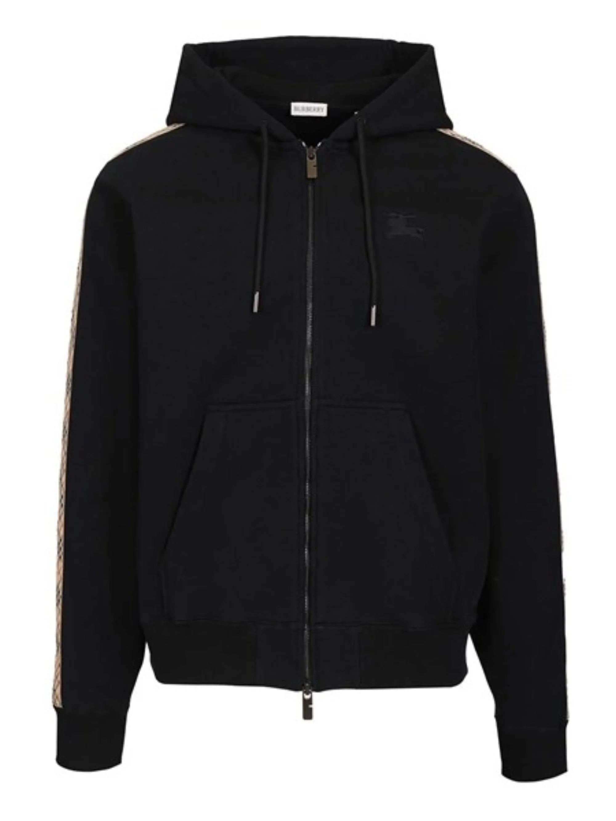 Burberry Check Motif Cotton Hoodie - Image 7