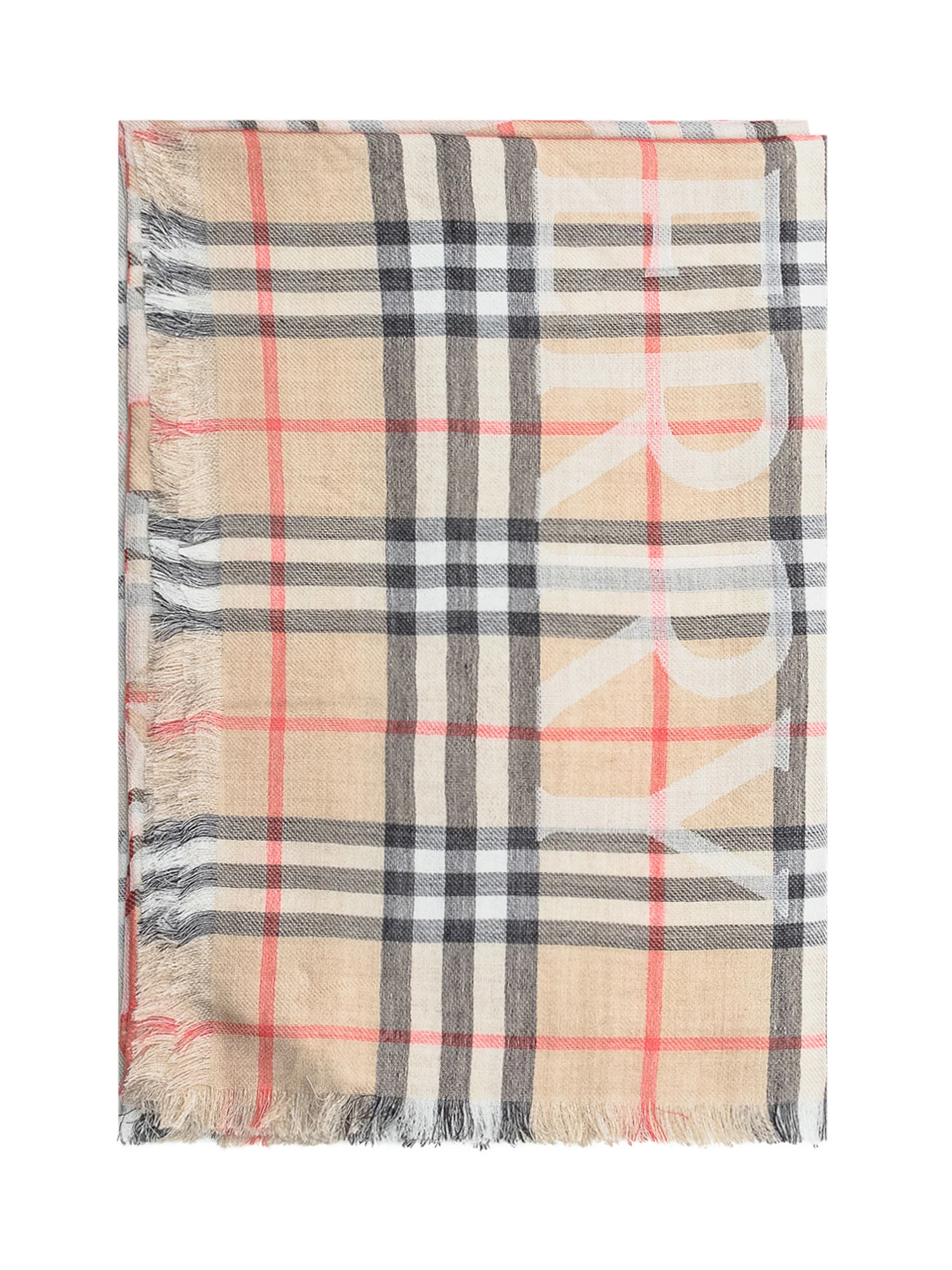 Burberry Check Motif Scarf - Image 2