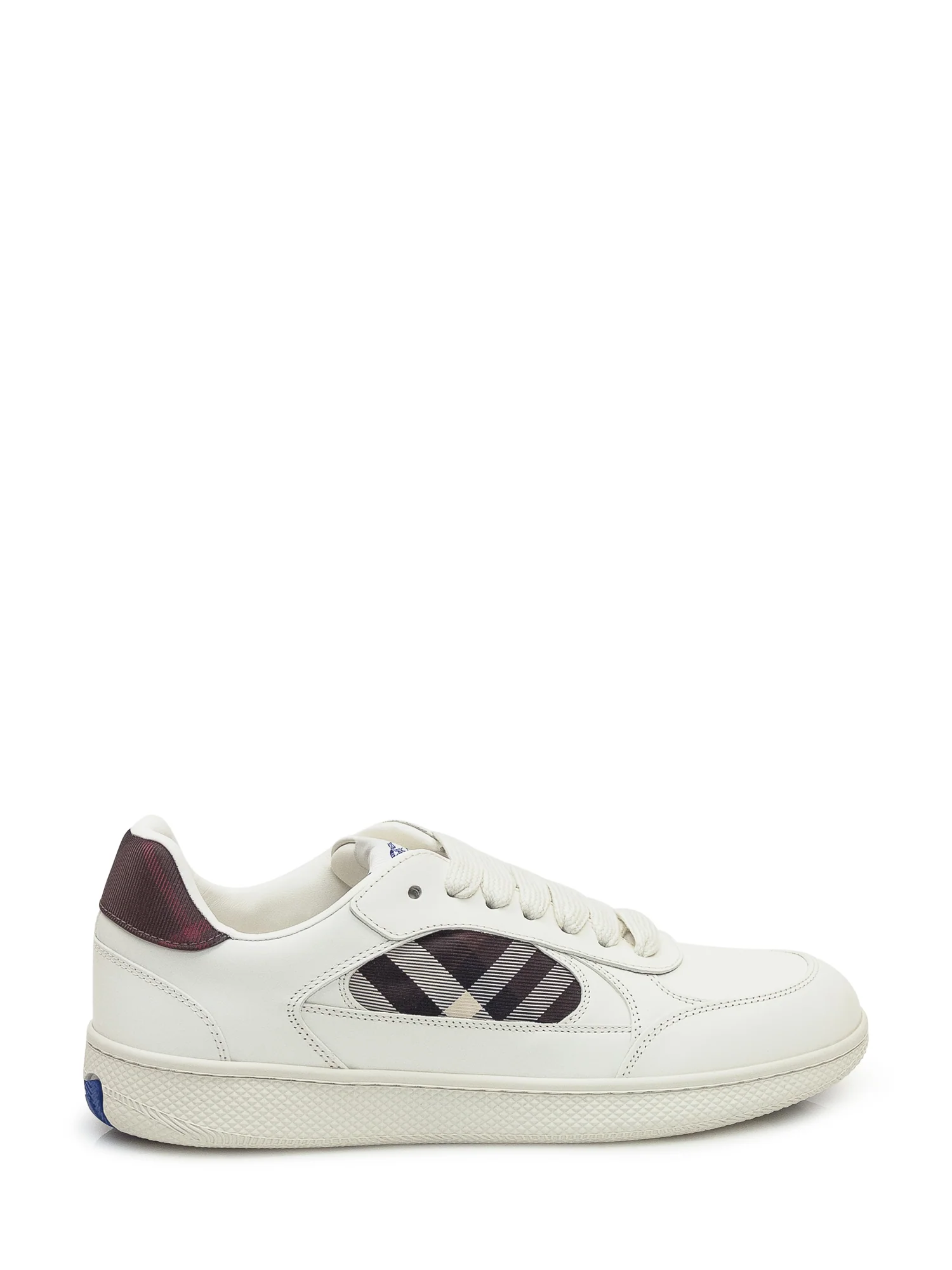 Burberry Classic Check Leather Sneakers