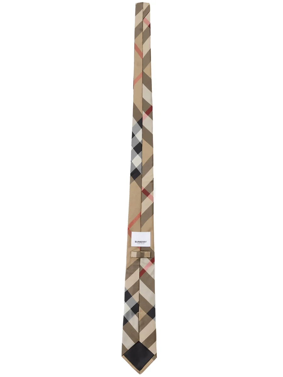 Burberry Classic Cut Check Silk Tie - Image 2