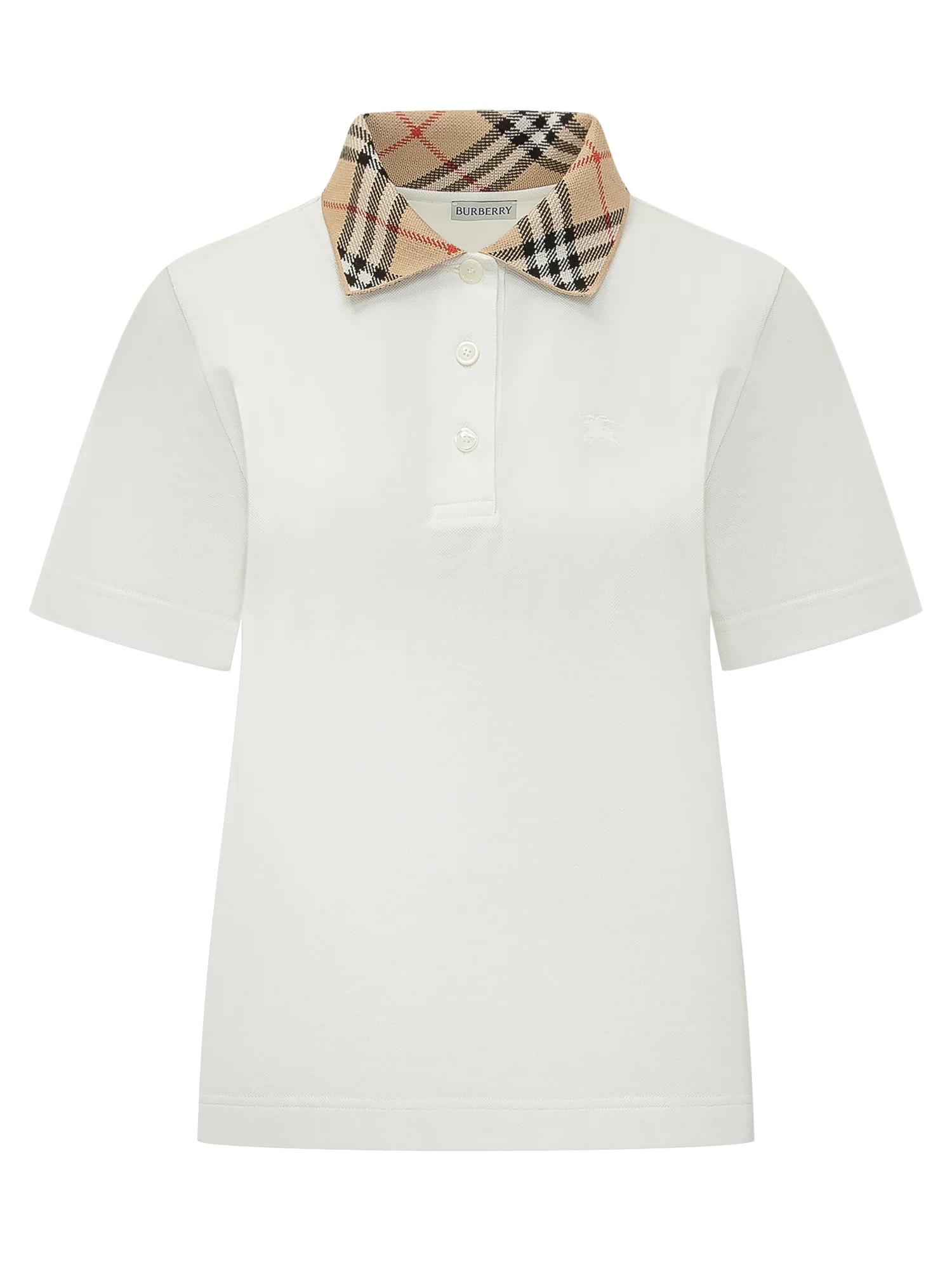 Burberry Classic Polo with Motivo Check Design
