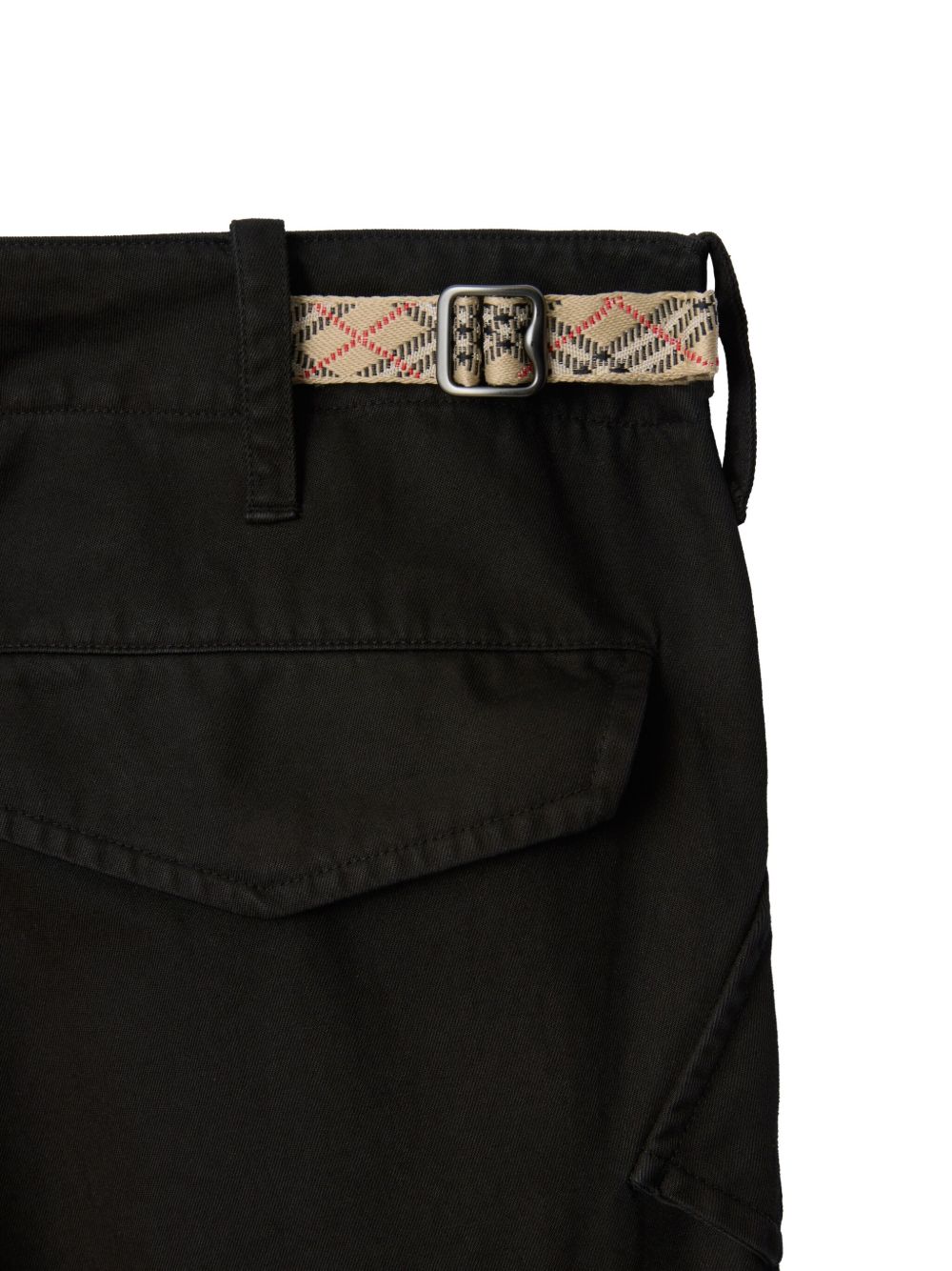 BURBERRY Cotton Cargo Trousers - Image 5