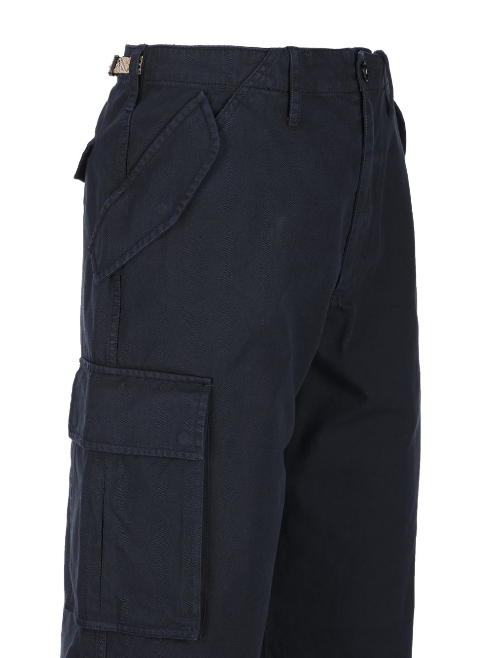 Burberry Cotton Cargo Trousers - Image 3