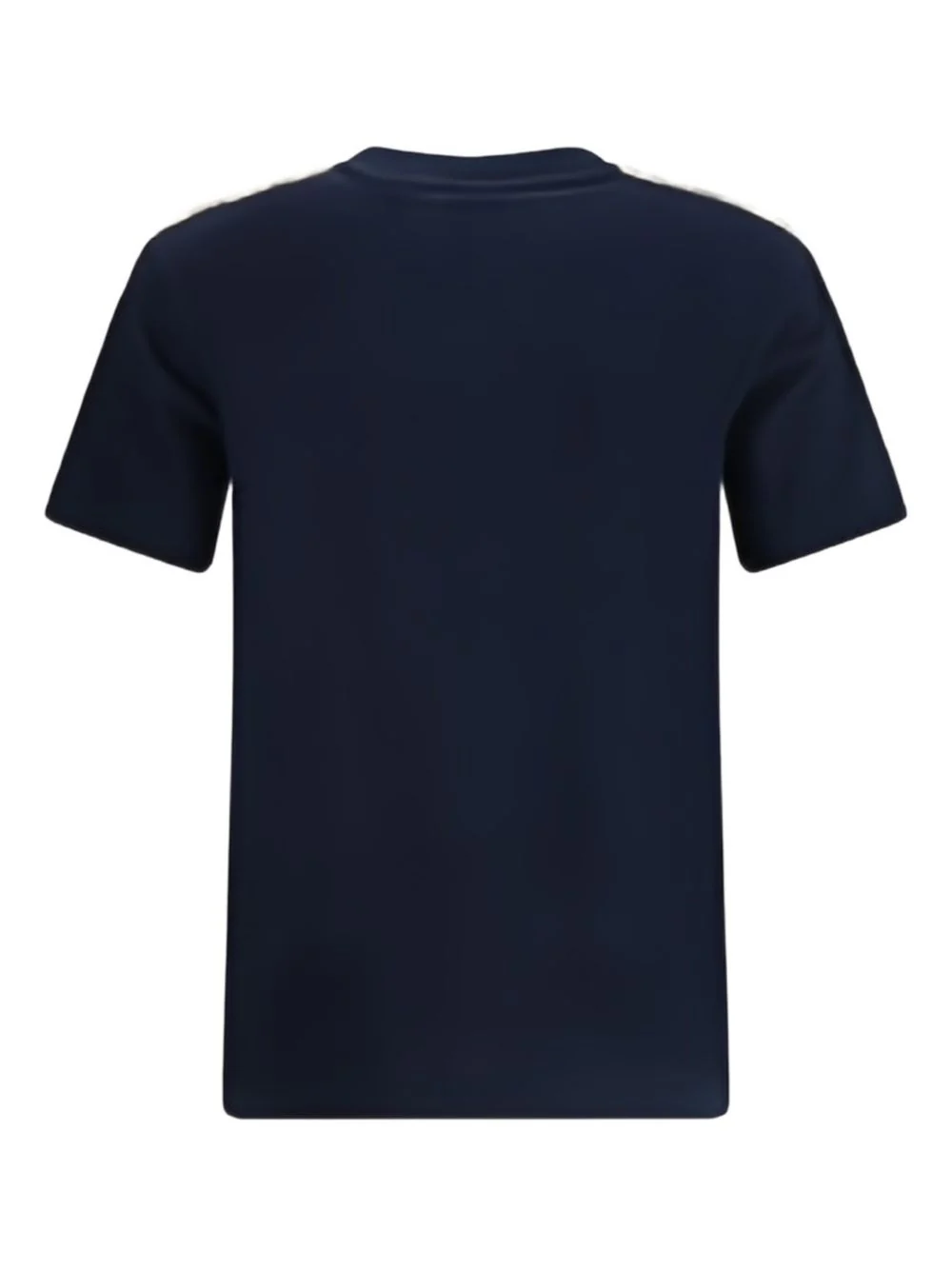 Burberry Cotton Check T-Shirt with Classic Neckline - Men - Image 2