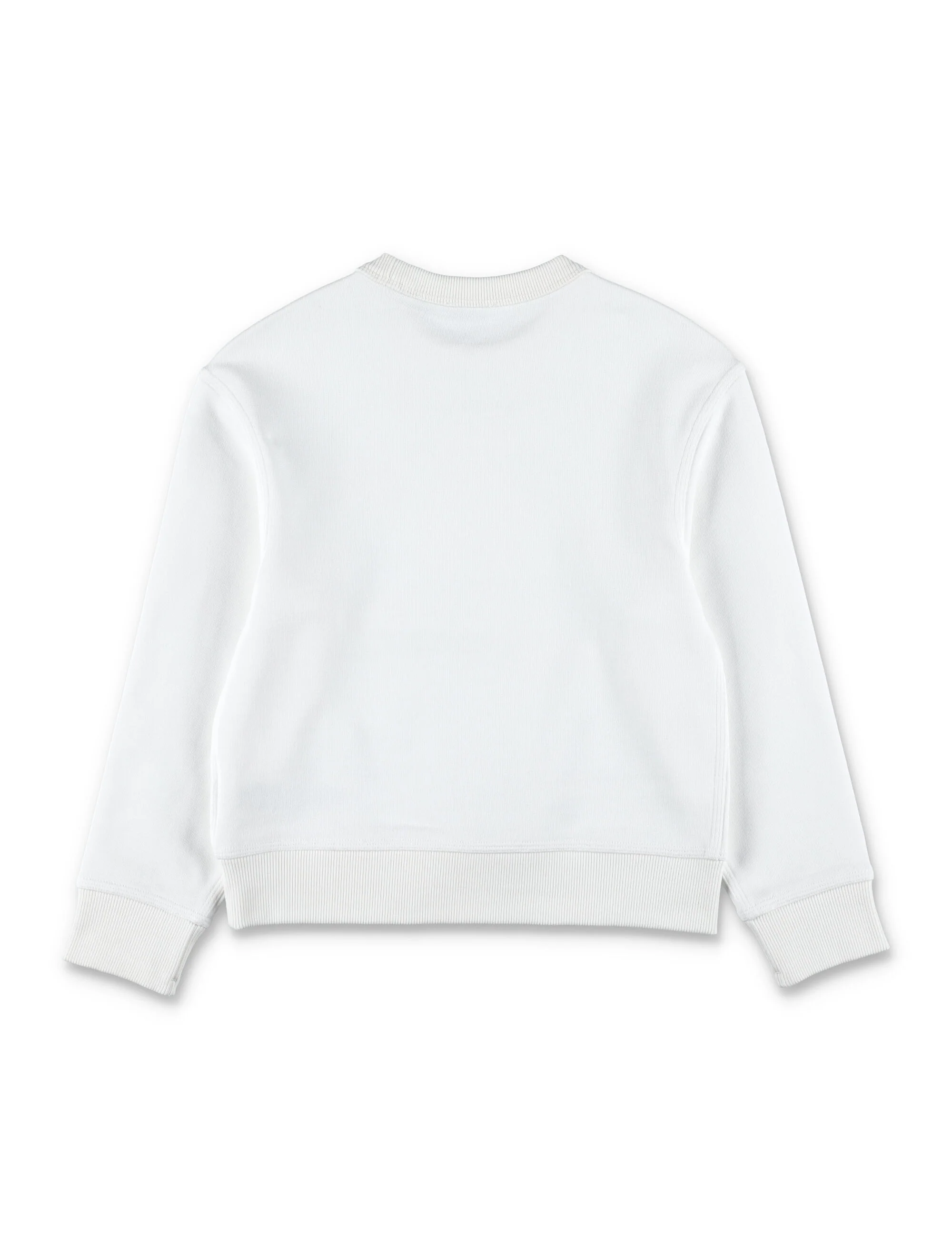 Burberry Crew Neck Long Sleeve Logo Print T-Shirt for Girls - Image 3