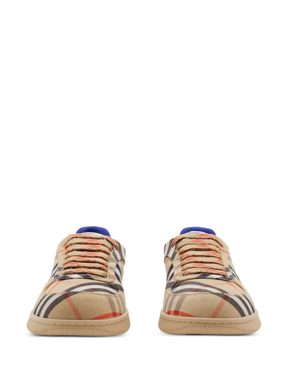 Burberry Equestrian Knight Round Toe Sneakers - Image 2