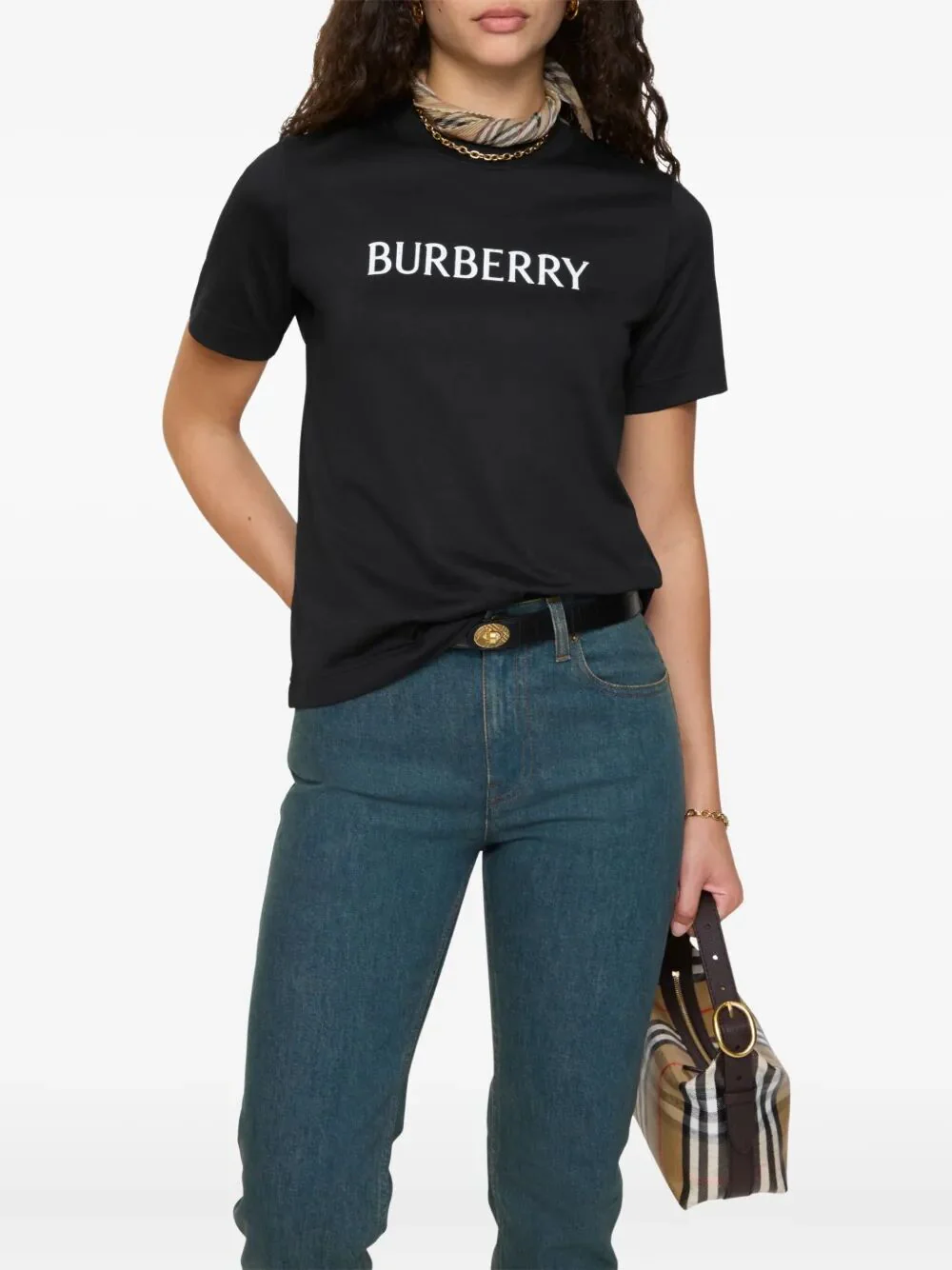 BURBERRY Frankie Biologic Cotton T-shirt - Image 2