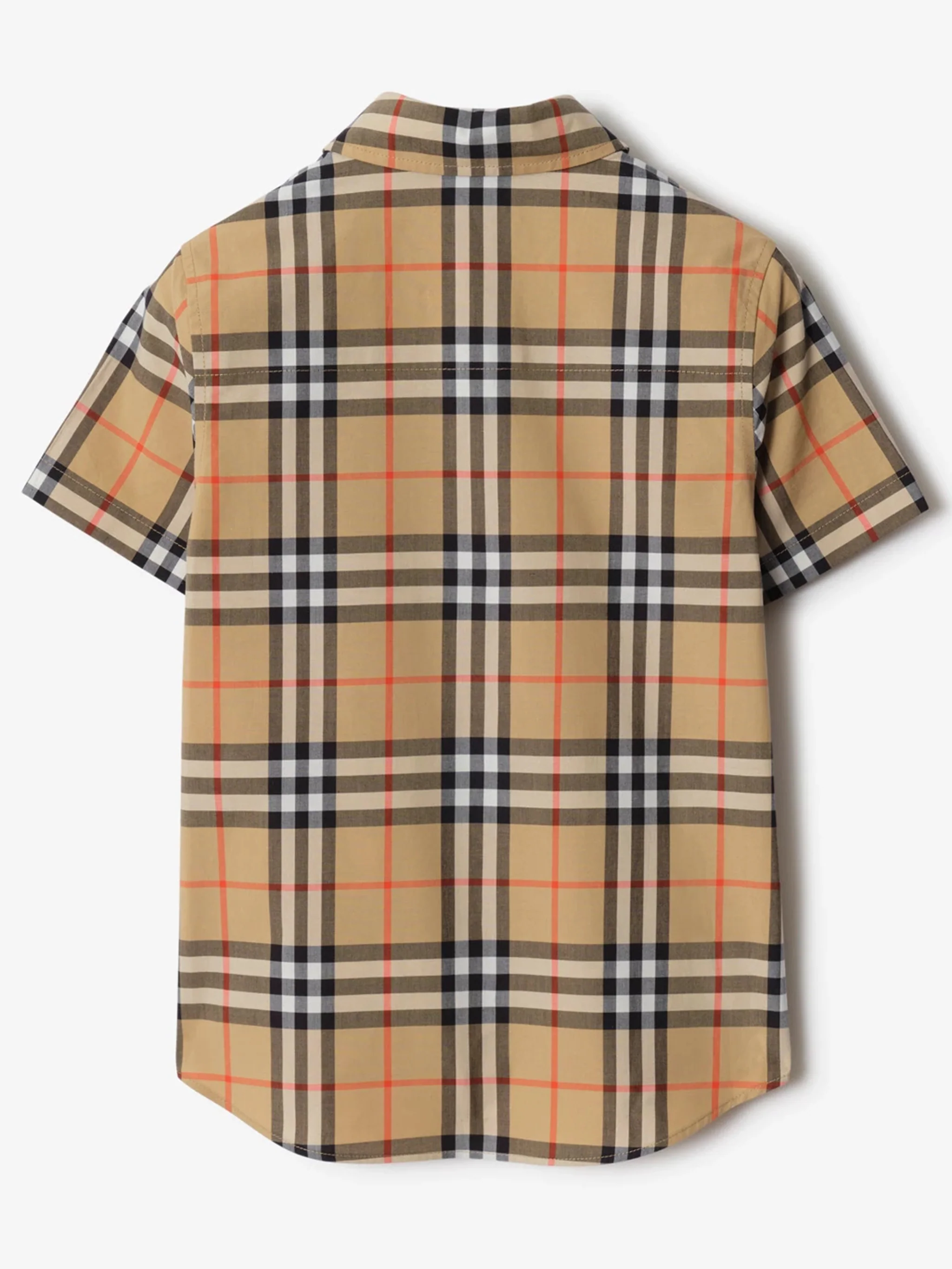 Burberry Kids Kids Short-Sleeved Button-Up Shirt - Image 3