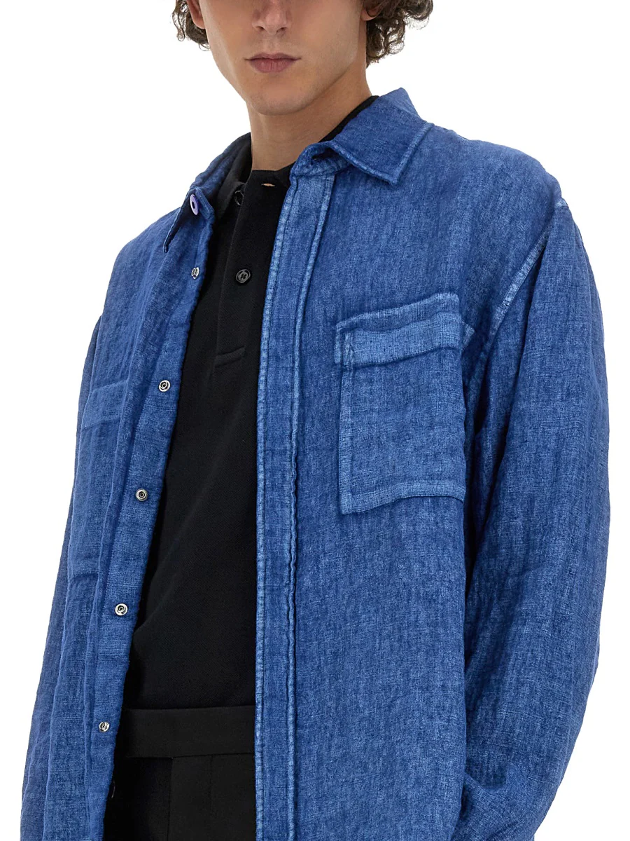 BURBERRY Linen Shirt - Image 4