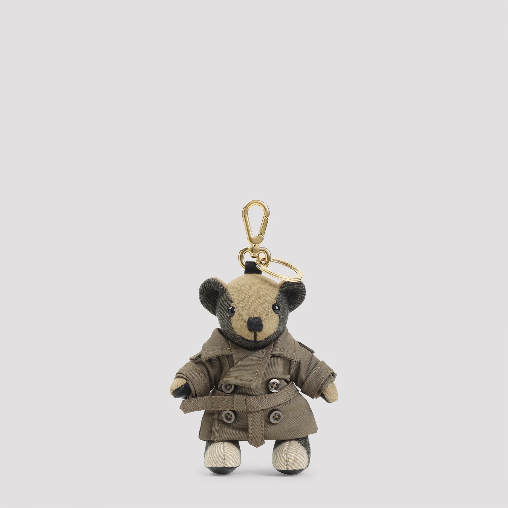 Burberry Mini Cashmere Key Ring - Image 3