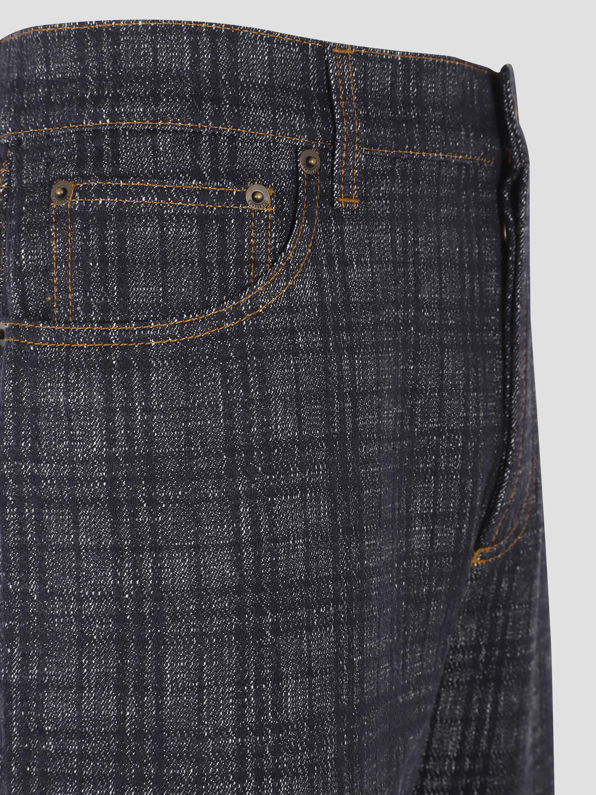 Burberry Mini Check Loafers - Image 3