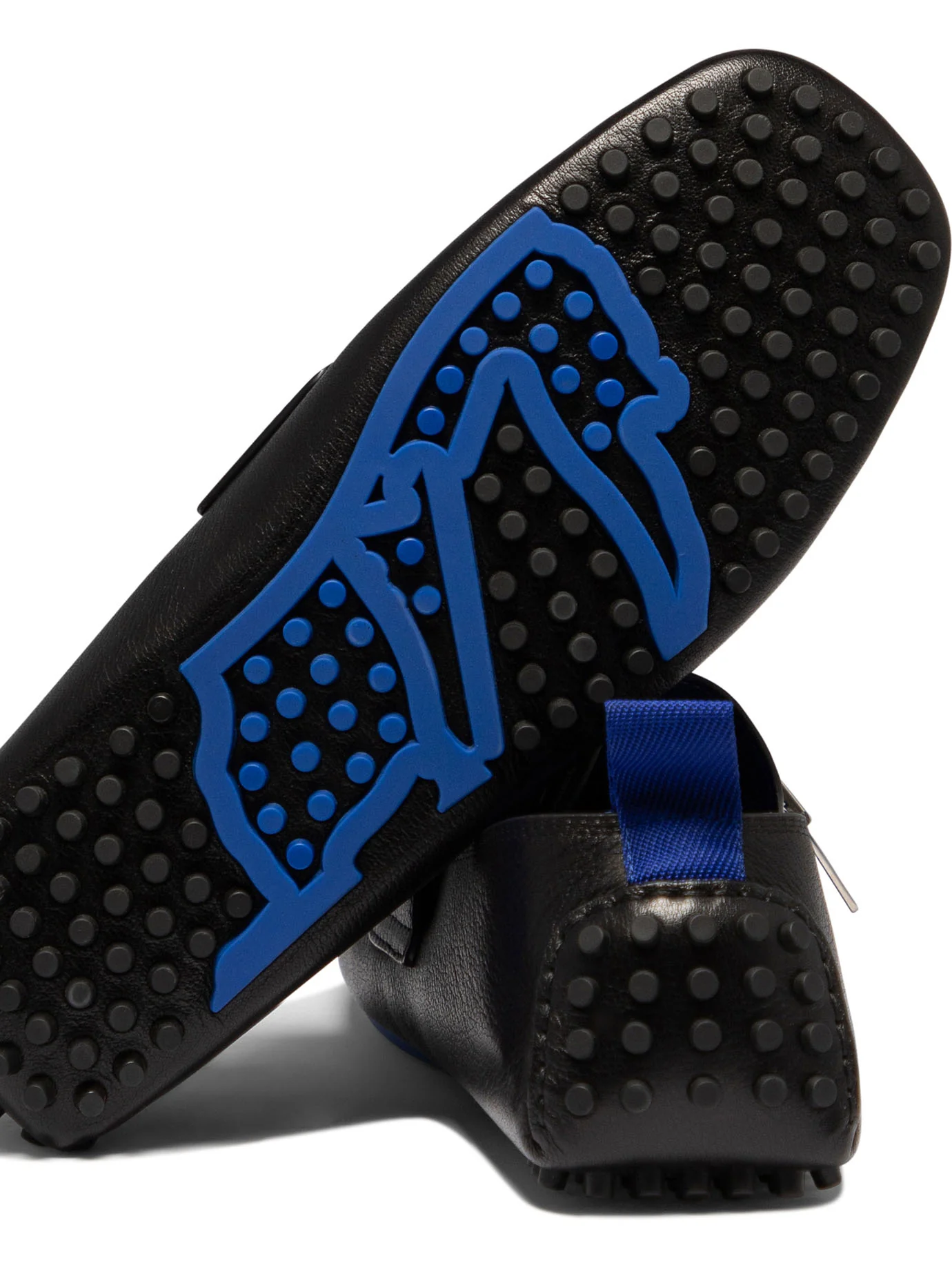 BURBERRY Motor Zip-Detail Leather Loafers - Image 5