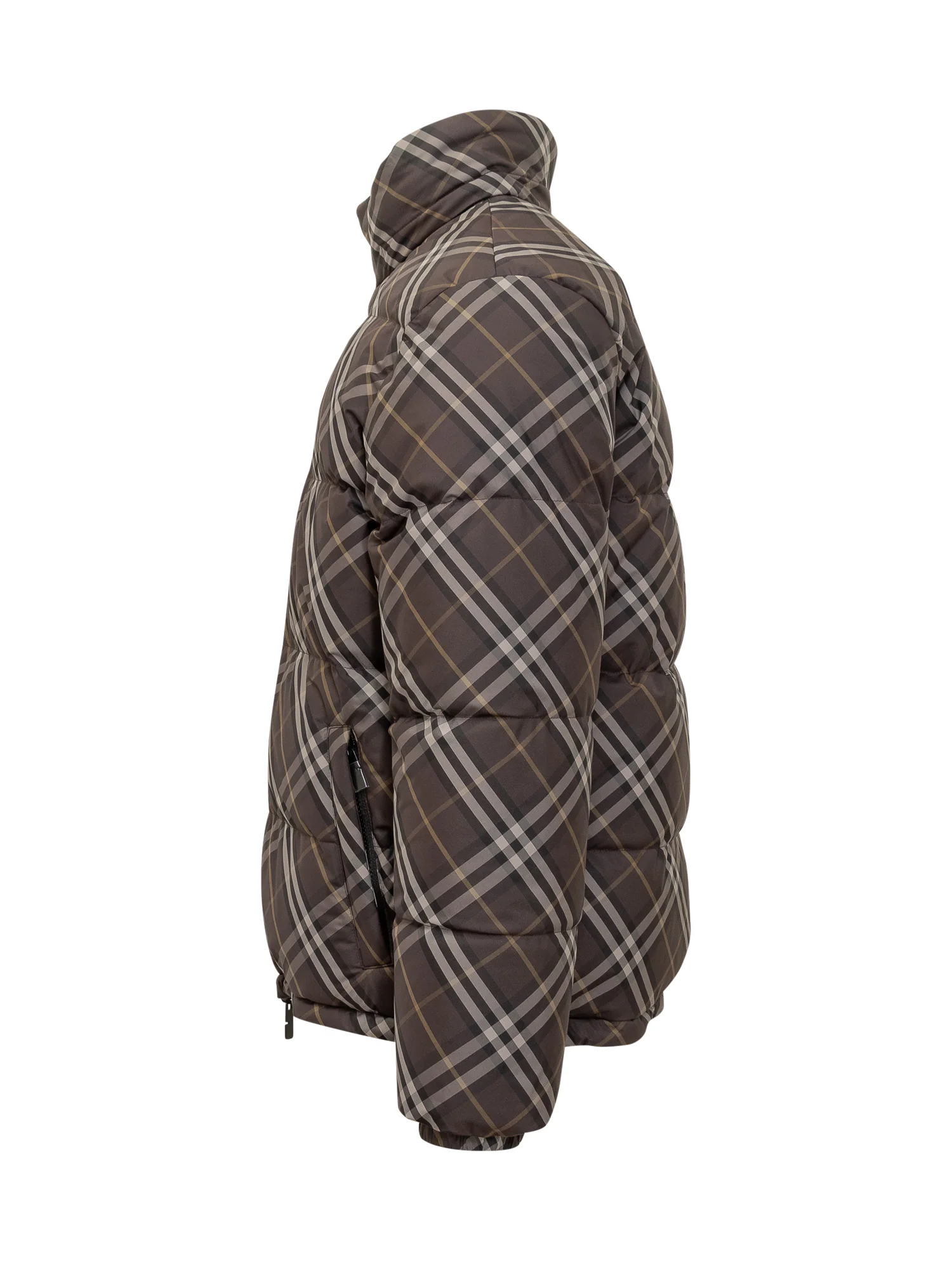 Burberry Reversible Check Down Jacket - Image 3