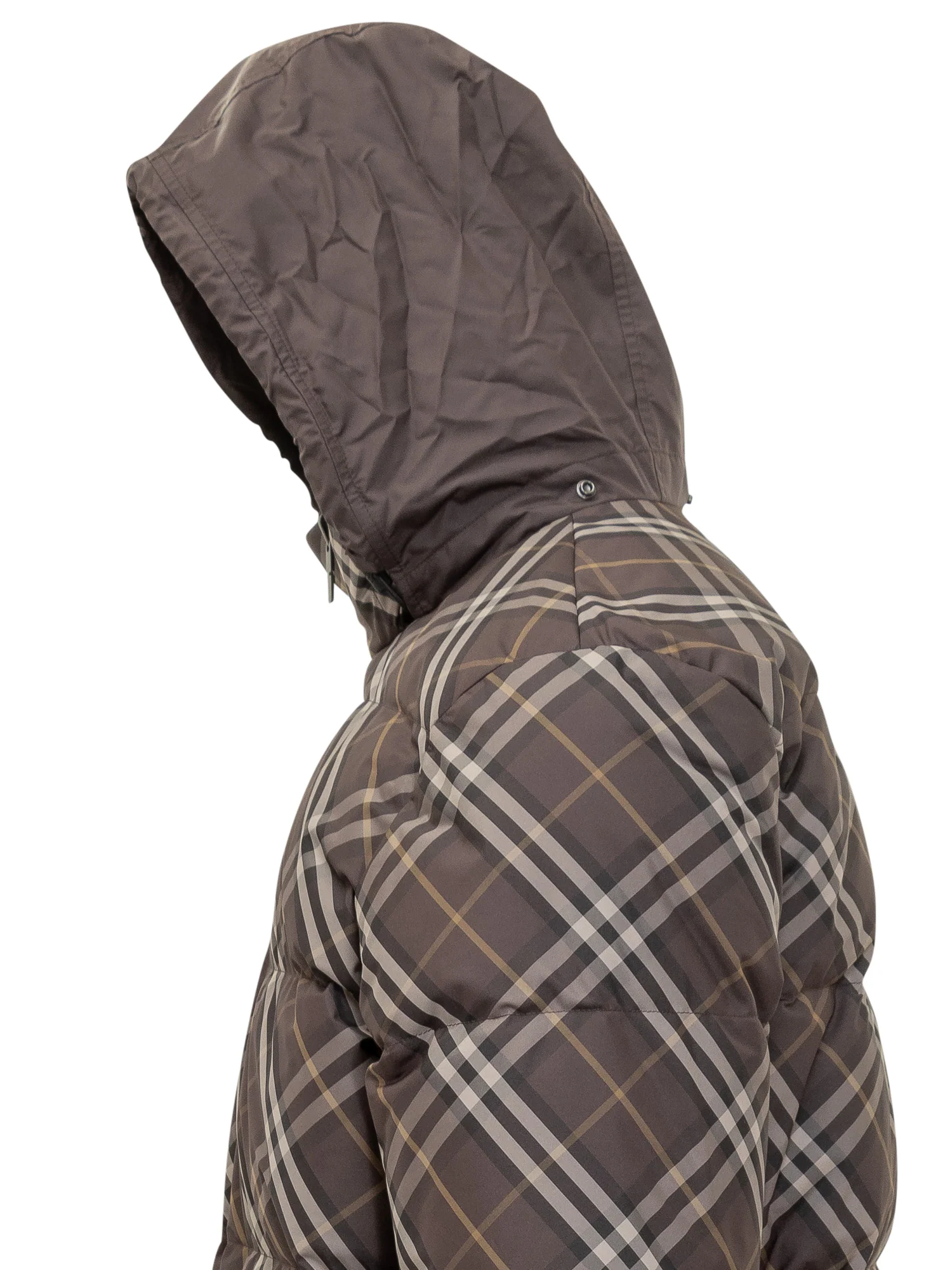 Burberry Reversible Check Down Jacket - Image 4