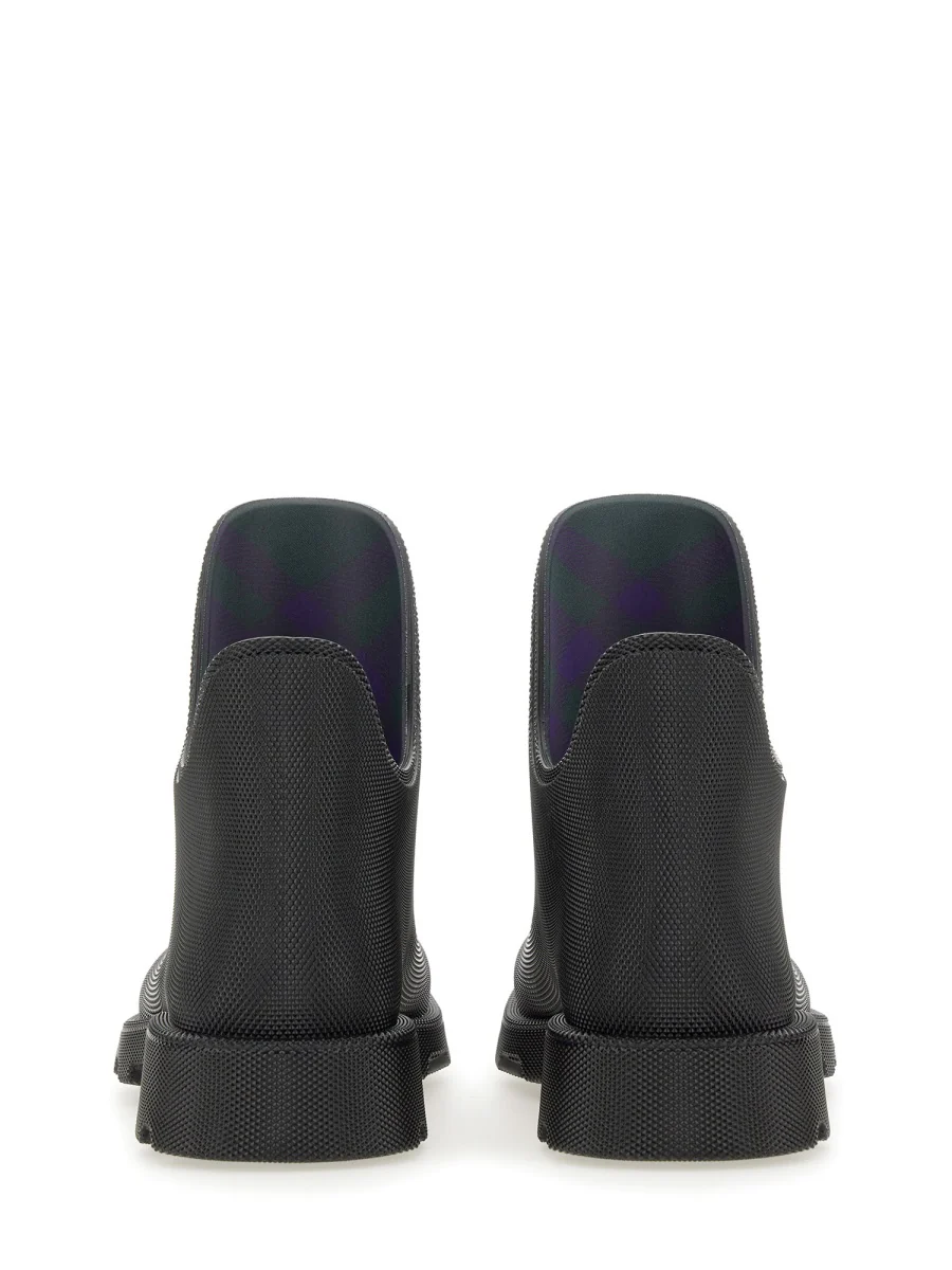 BURBERRY Rubber Marsh Stamp Low Boots - Image 3
