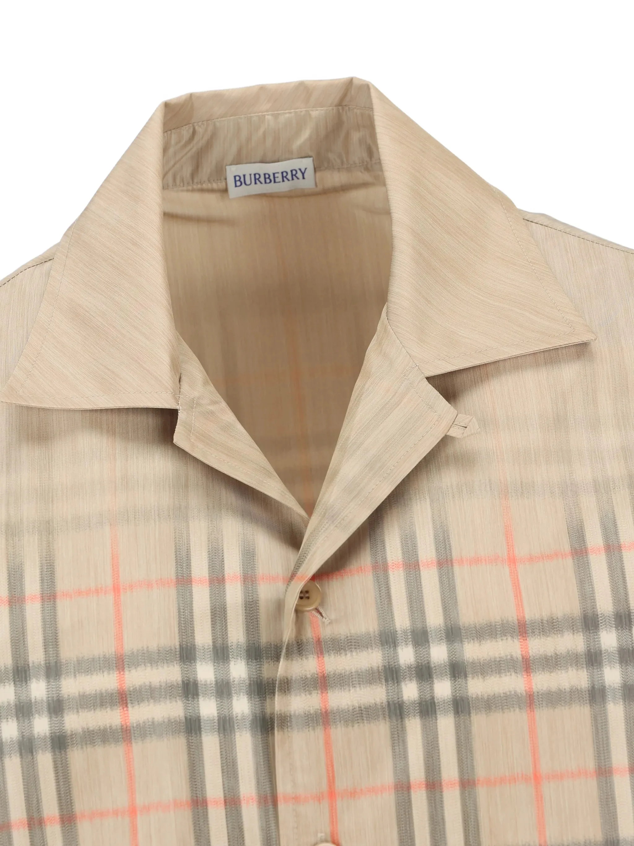 Burberry Short Sleeve Button-Down Shirt - Size M - Image 4
