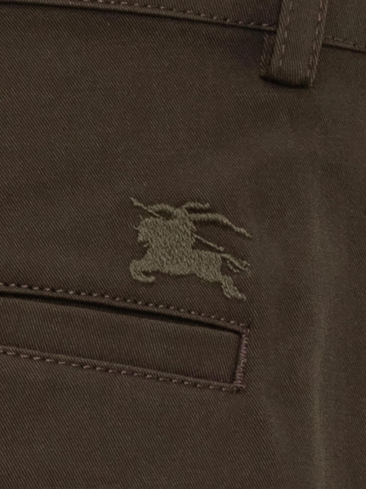 Burberry Slim Fit Paint Trousers - Image 4
