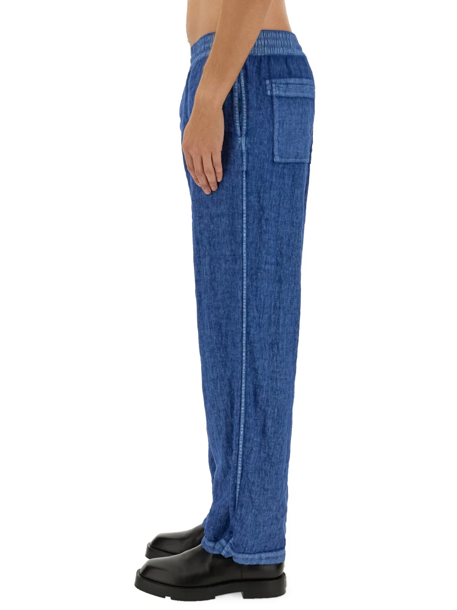 BURBERRY Straight-leg Linen Trousers - Image 4