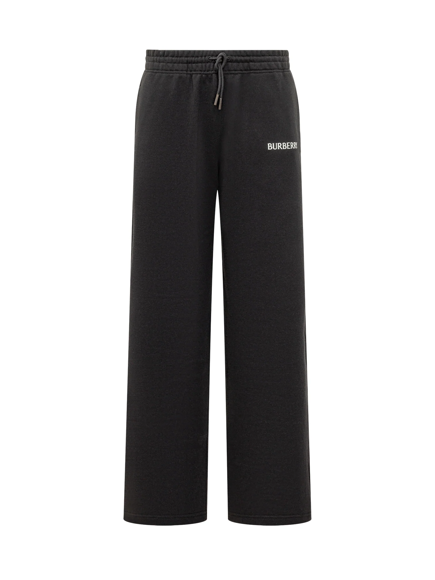 Burberry Stylish Wide-Leg Trousers with Embroidered Logo