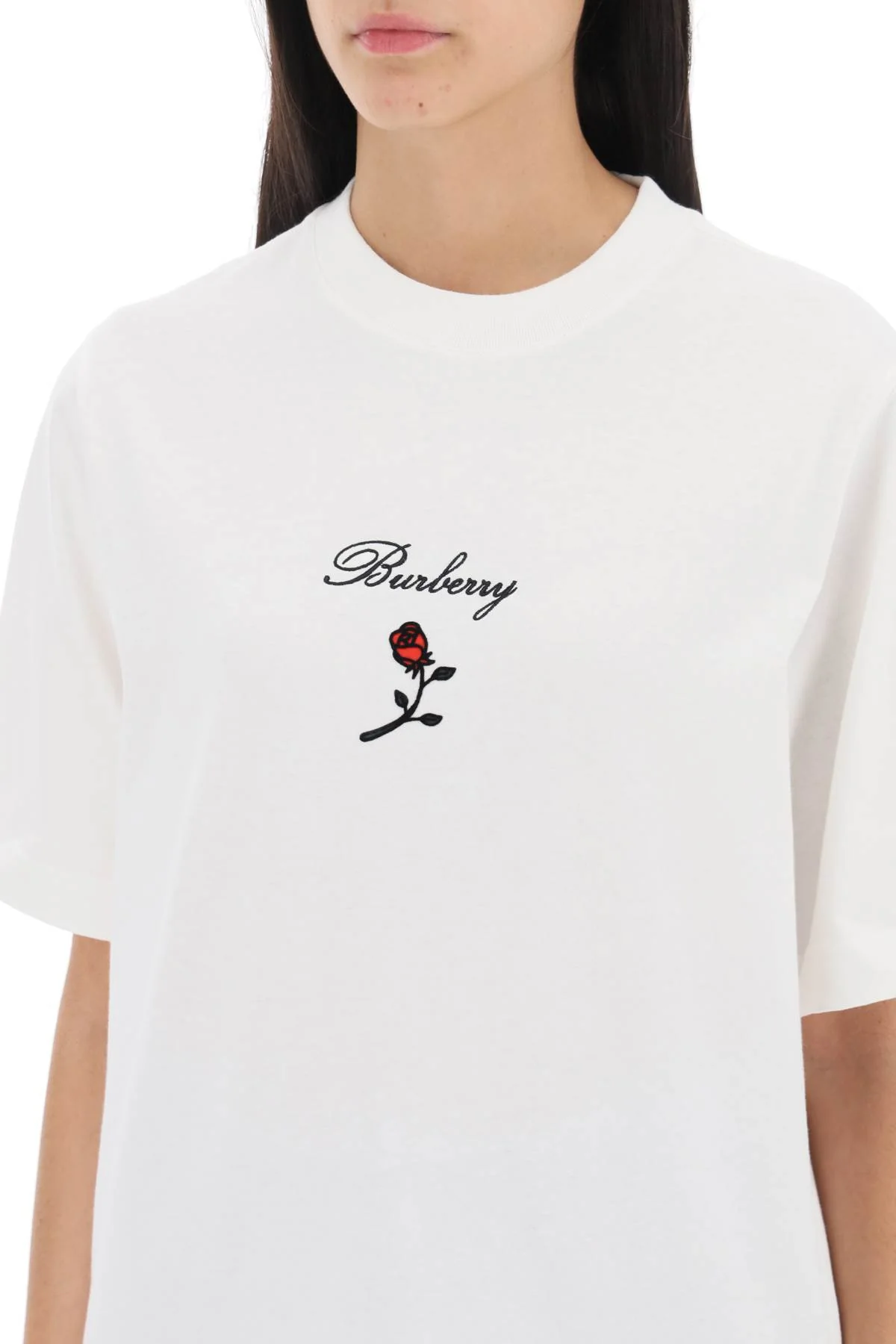 BURBERRY T-Shirt with Logo - Image 4