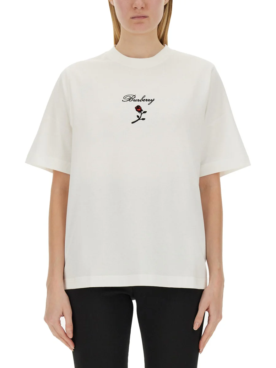 BURBERRY T-Shirt with Logo - Image 5