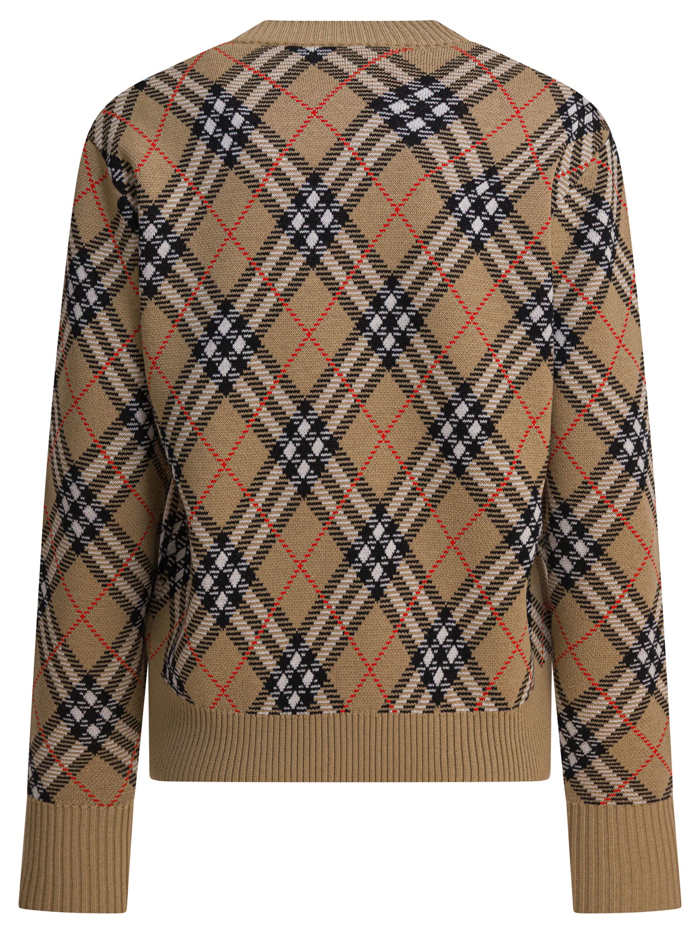 BURBERRY Wool Blend Crew Neck Sweater - Image 2