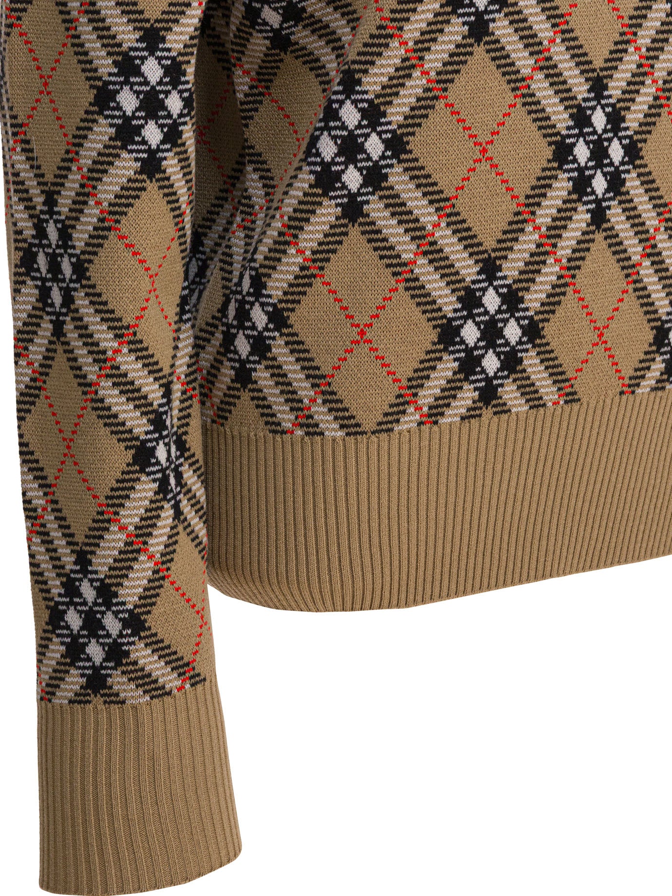 BURBERRY Wool Blend Crew Neck Sweater - Image 4